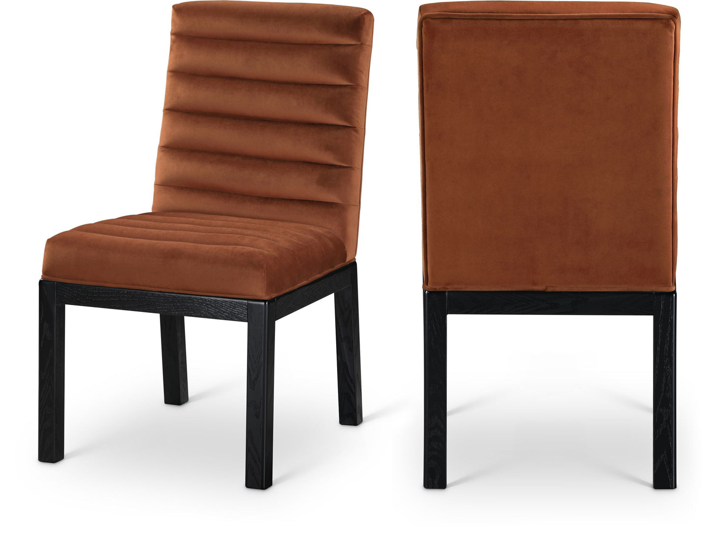 Evelyn - Dining Chair With Black Legs