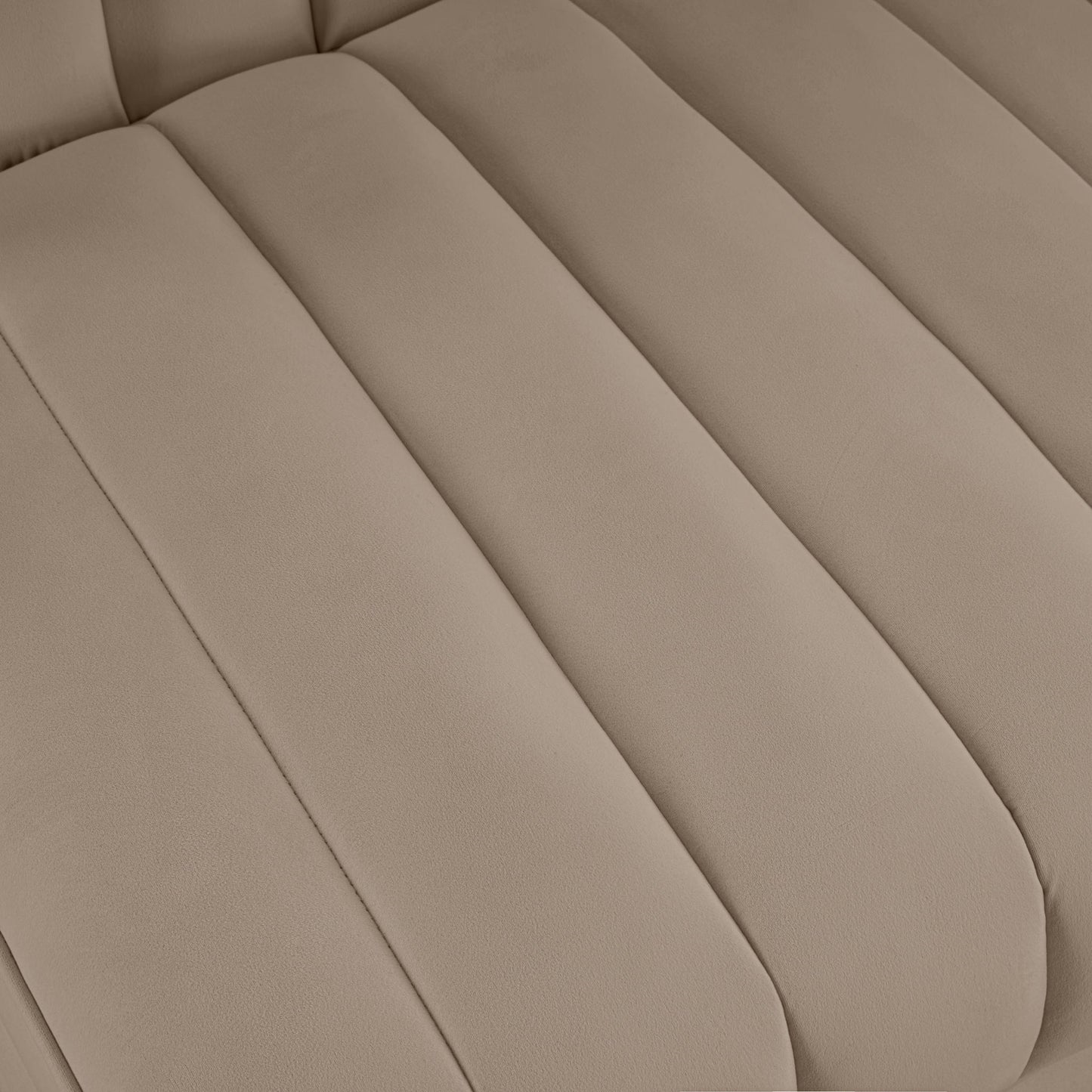 Rummi - Velvet Performance Fabric Upholstered Modular Armless Chair