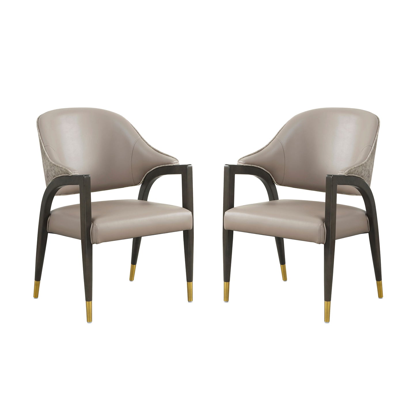 Manhattan Collette - Wood Upholstered Armchair