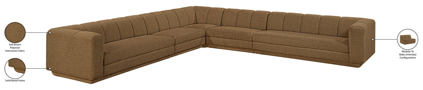 Modari - Sectional - Brown