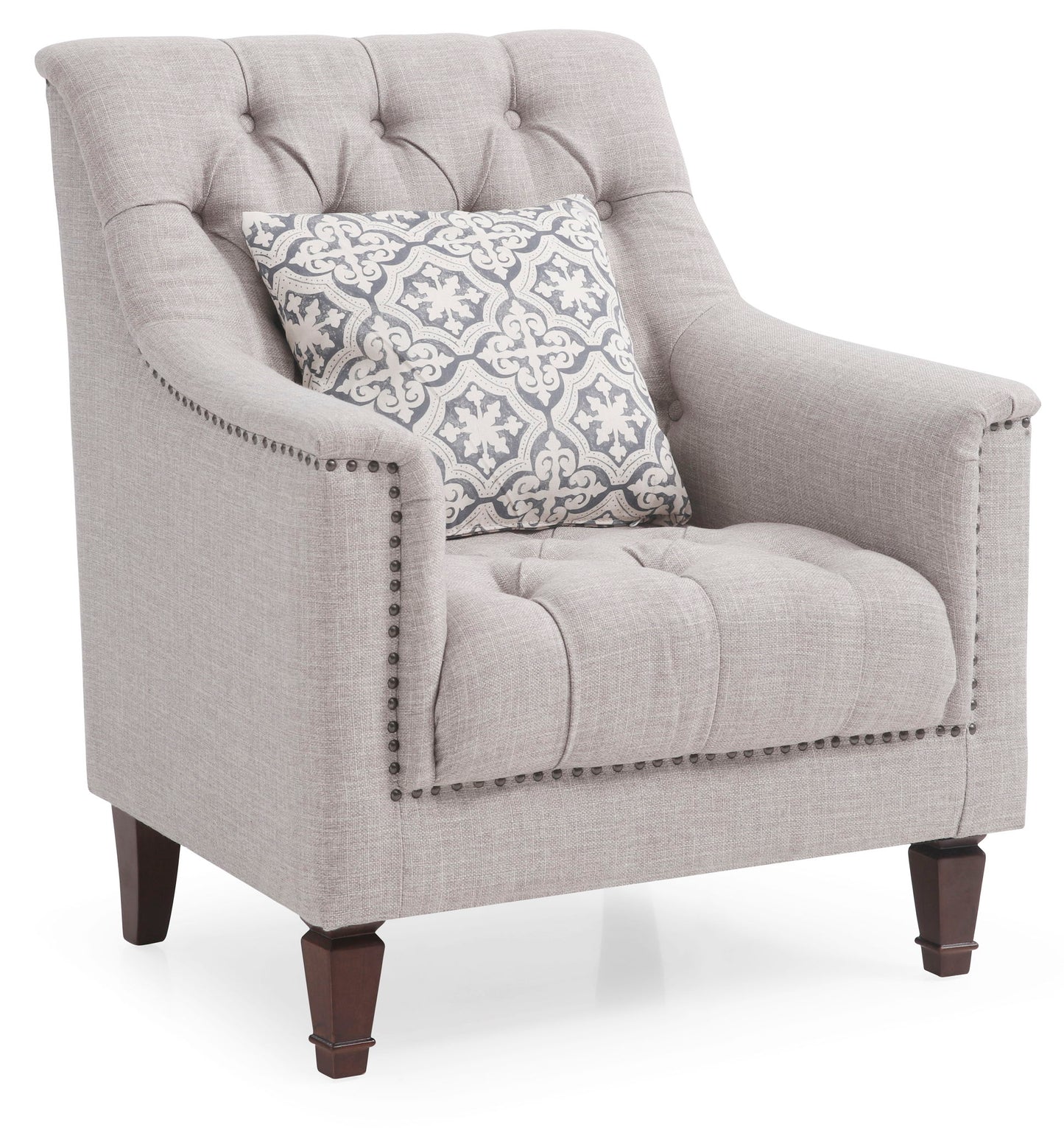 Charleston - Chair - Light Gray