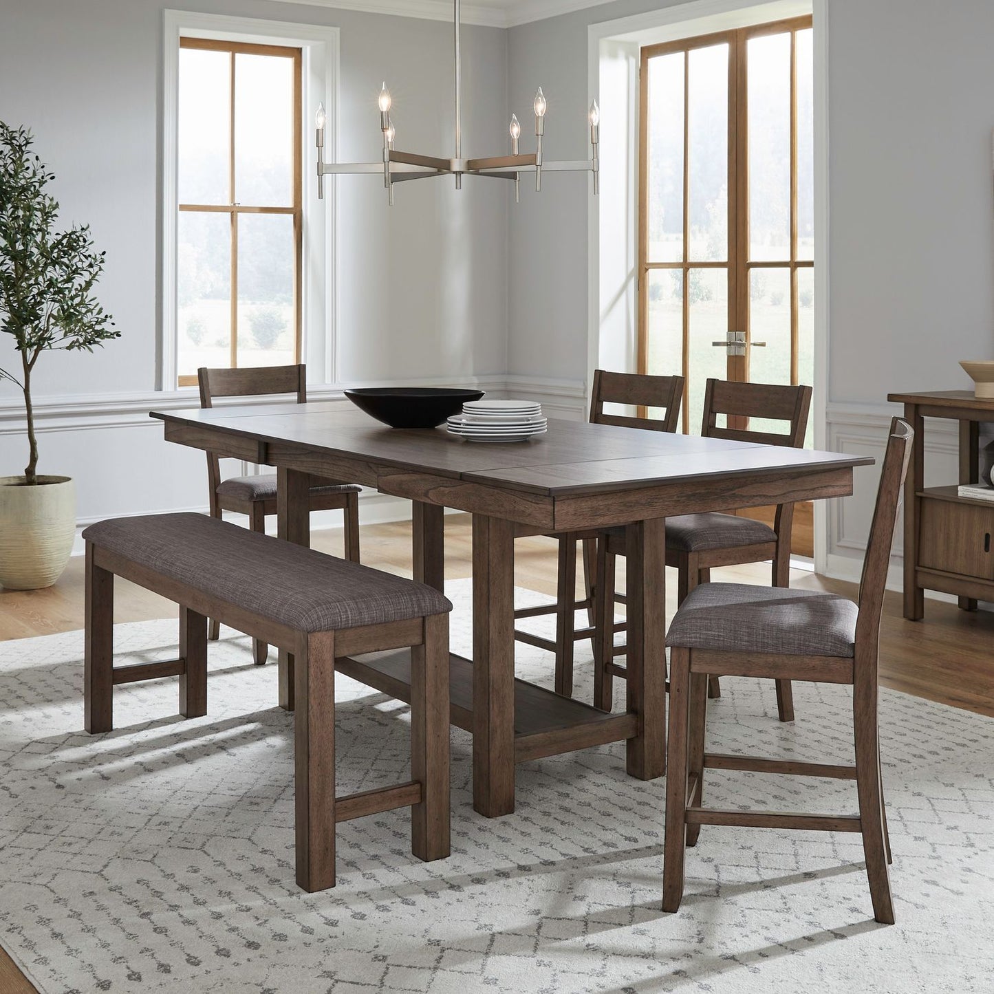 Brook Bay - Optional Gathering Trestle Table Set