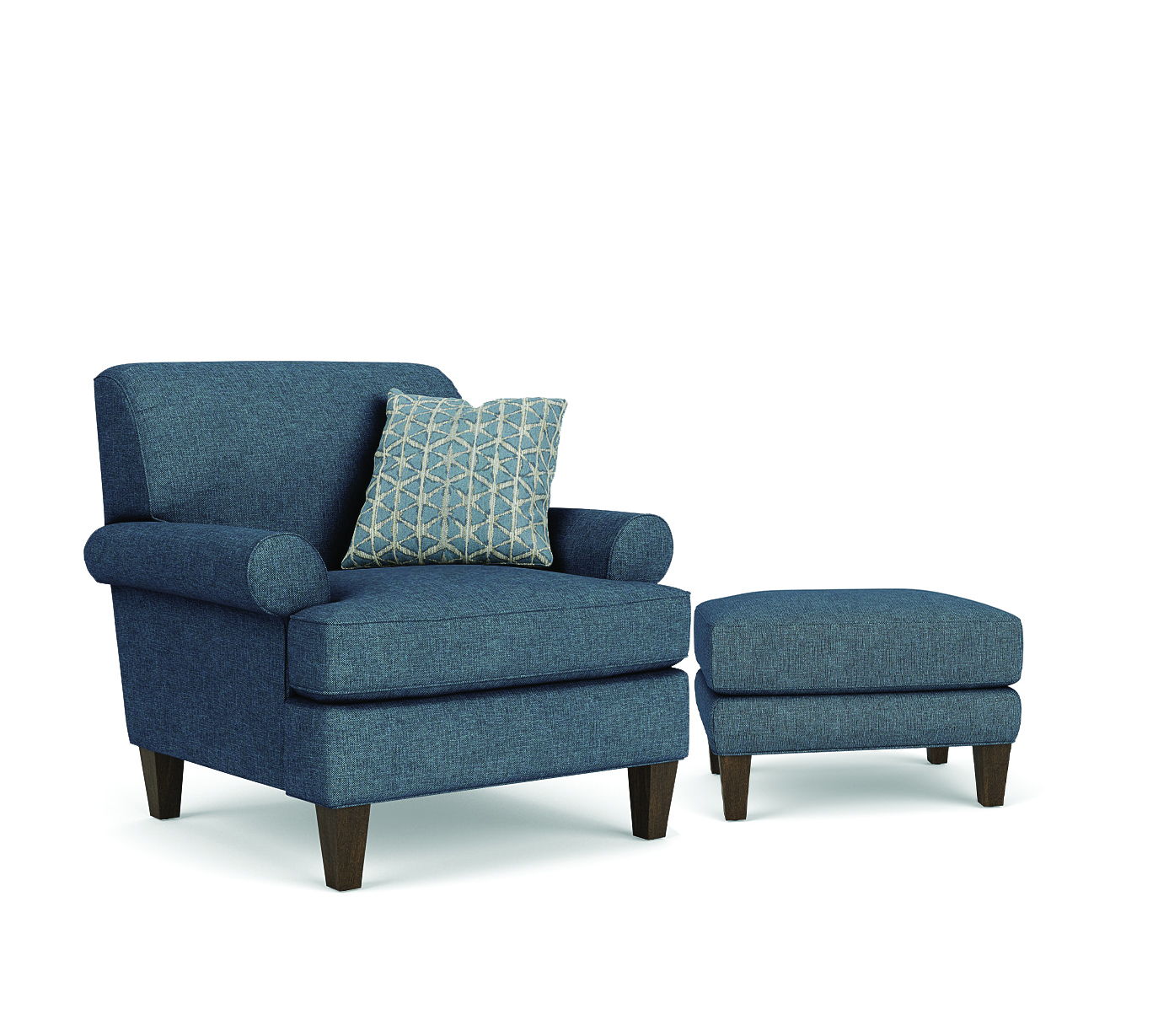 Venture - Fabric Ottoman