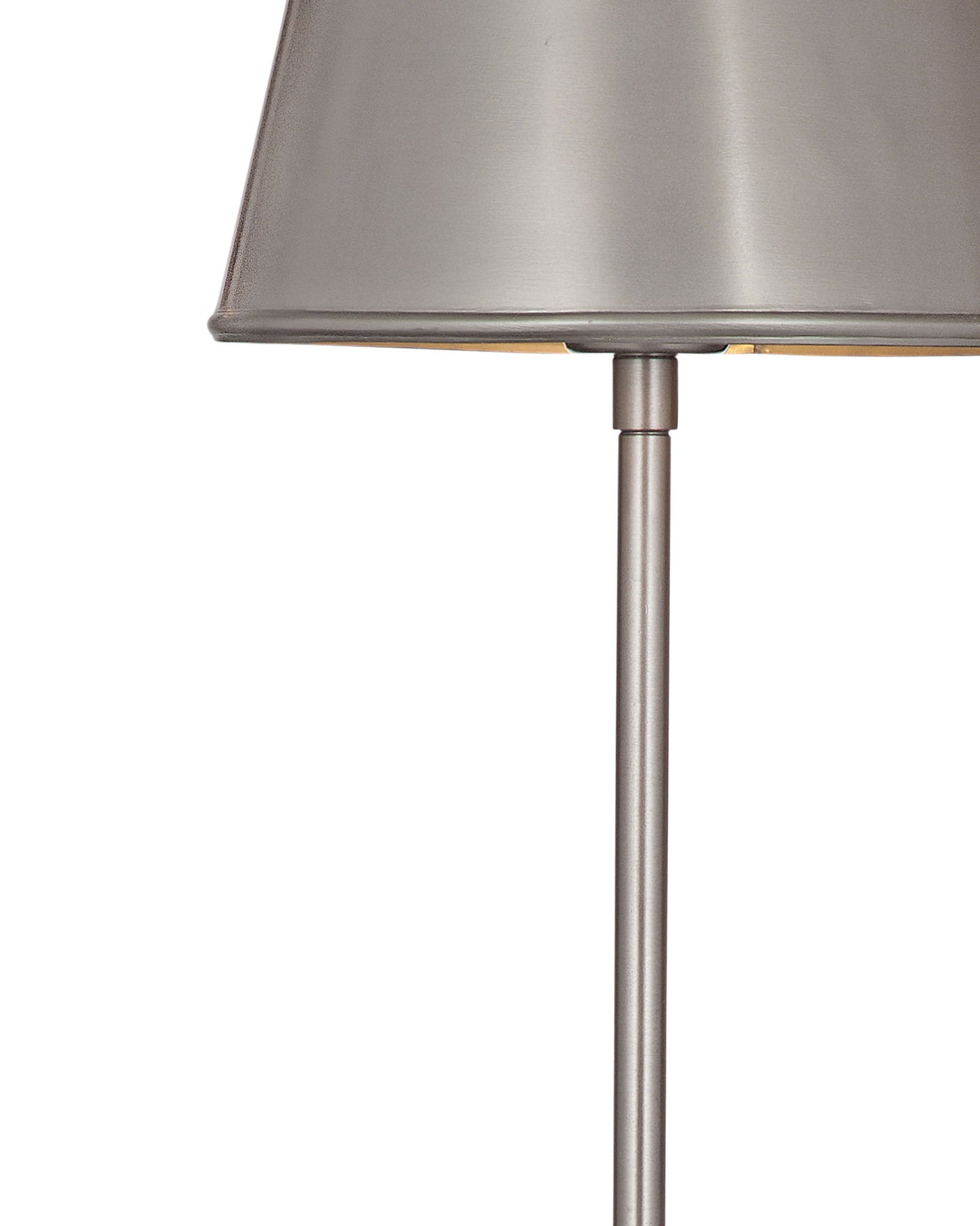 Silver - Table Lamp - White