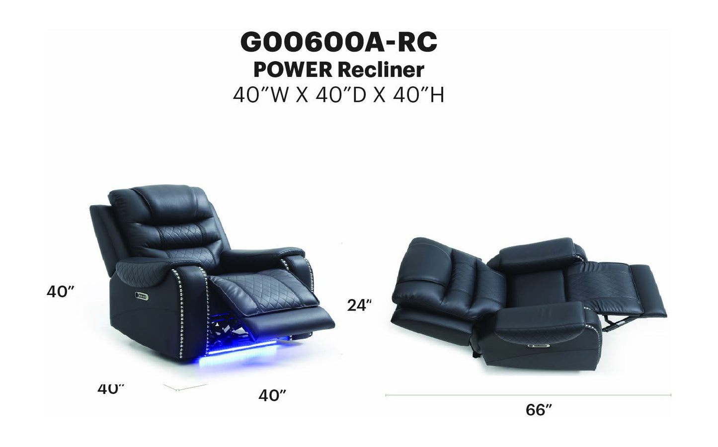 G00600-Rc - Chair - Black