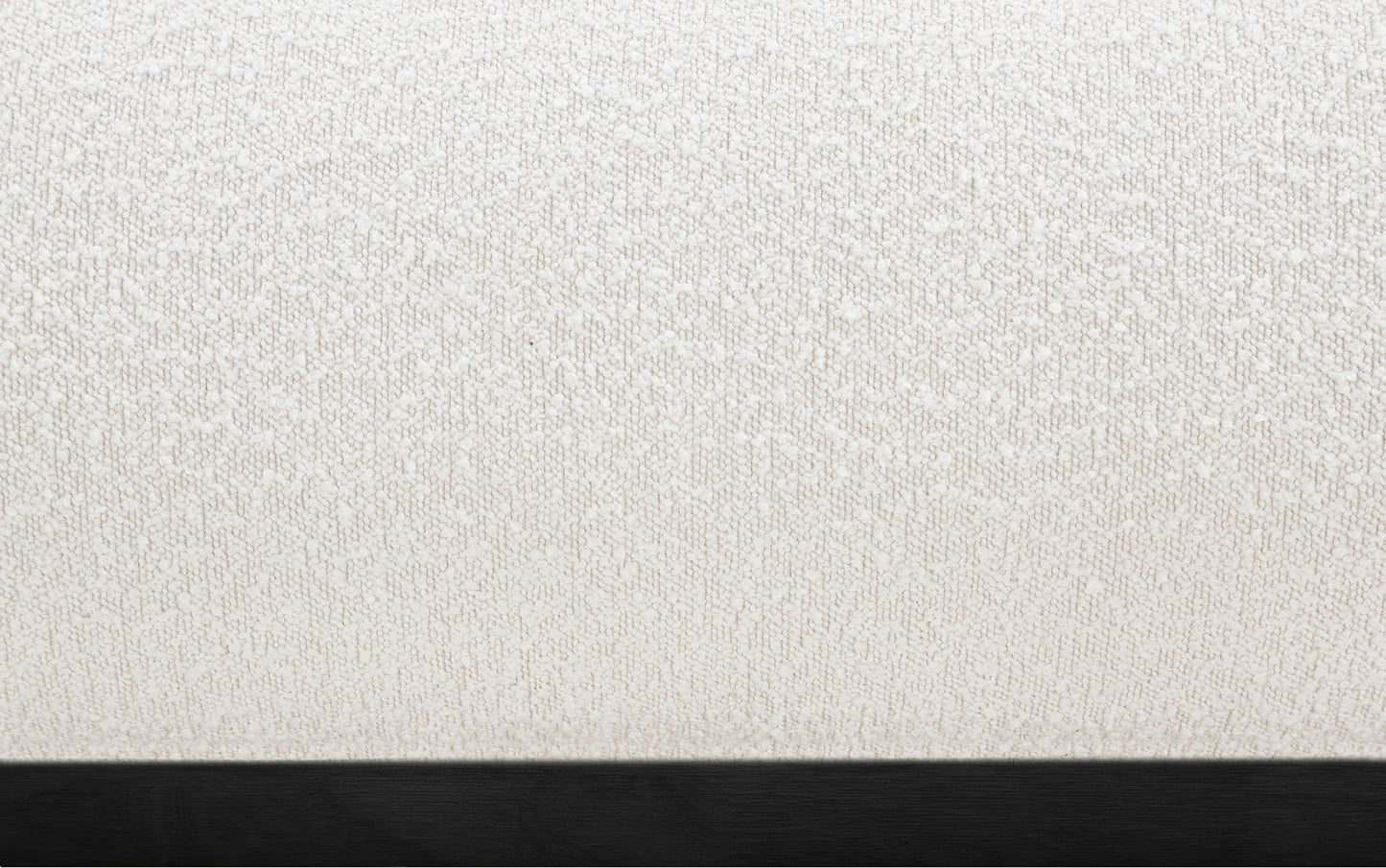 Vaughn - Boucle Bed With Black Base