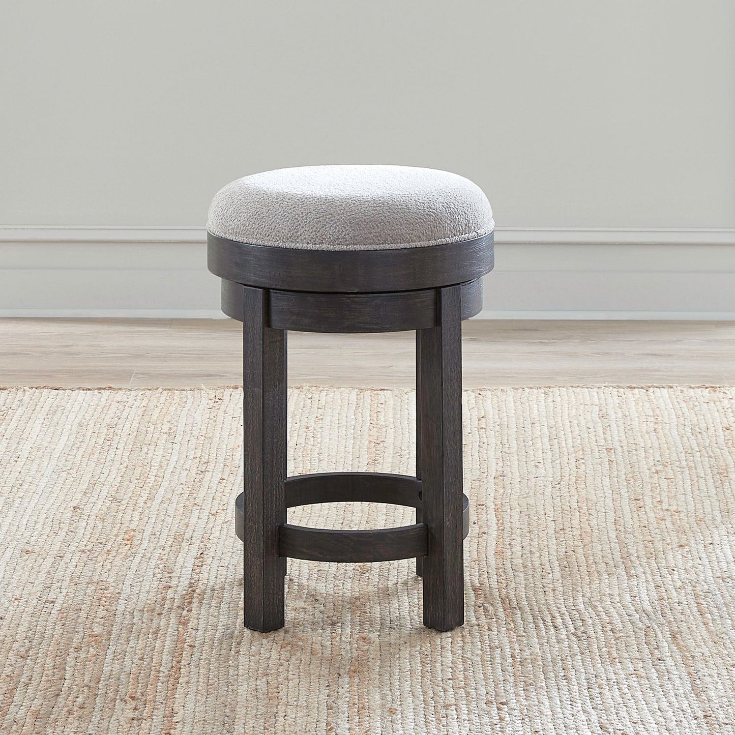 Weston - Upholstered Swivel Console Stool (RTA) - Brown