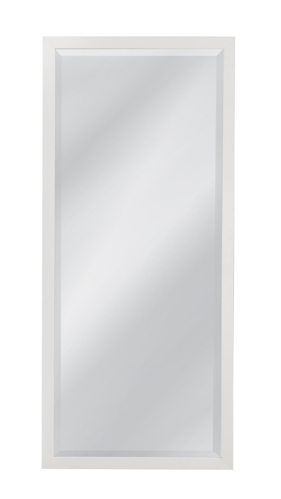 Emryn - Floor Mirror - Classic White