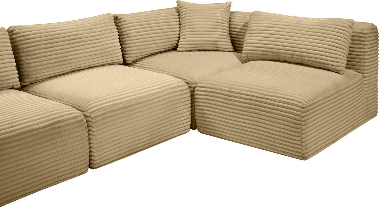 Shaggy - 6 Piece Modular U-Shaped Sectional