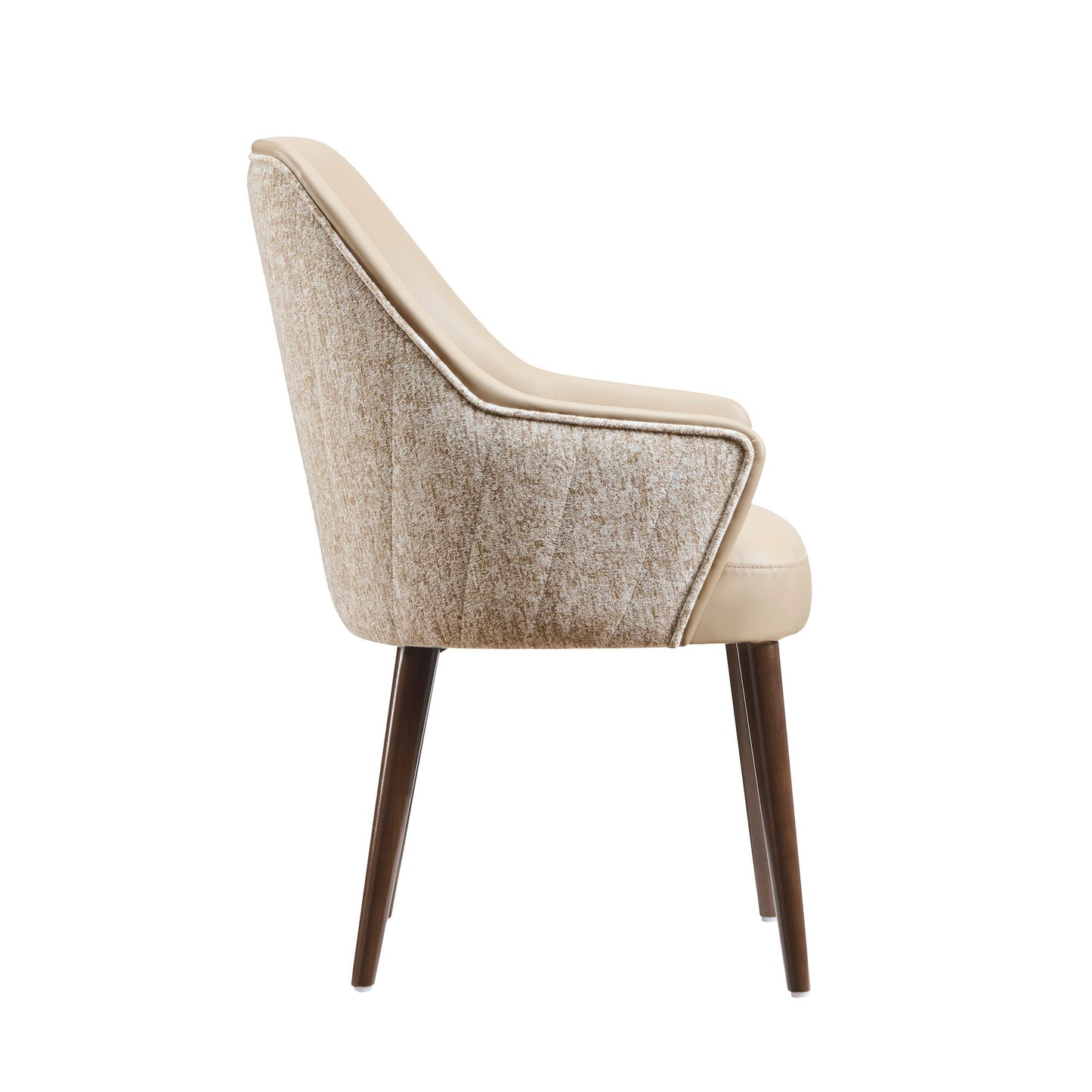 Manhattan Solace - Wood Upholstered Dining Armchair