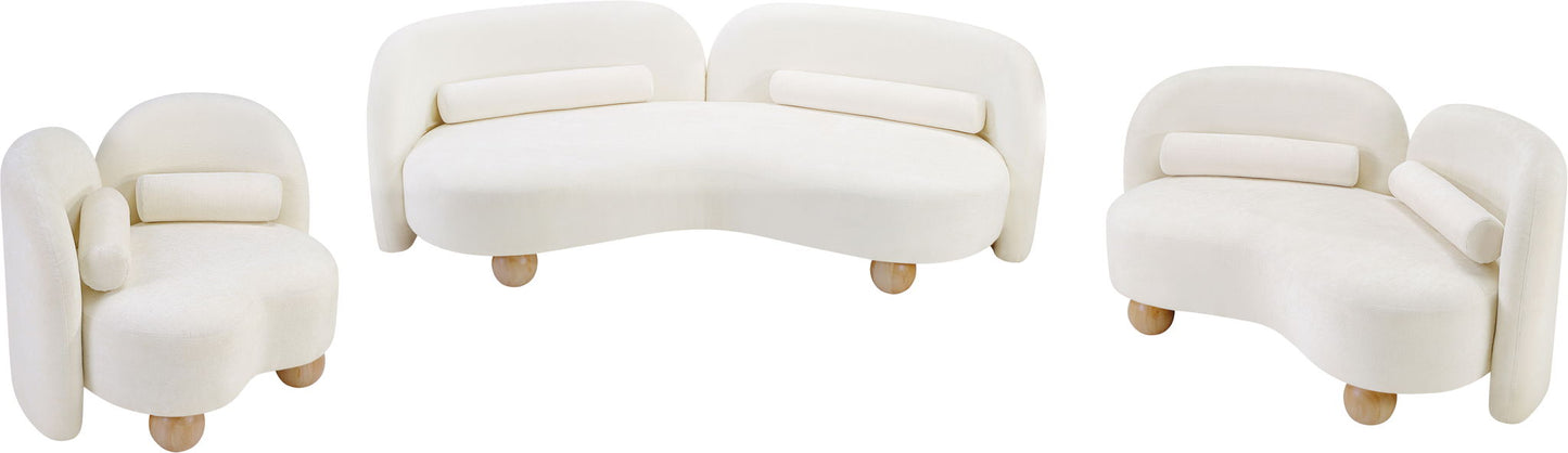 Daphne - Chenille Loveseat