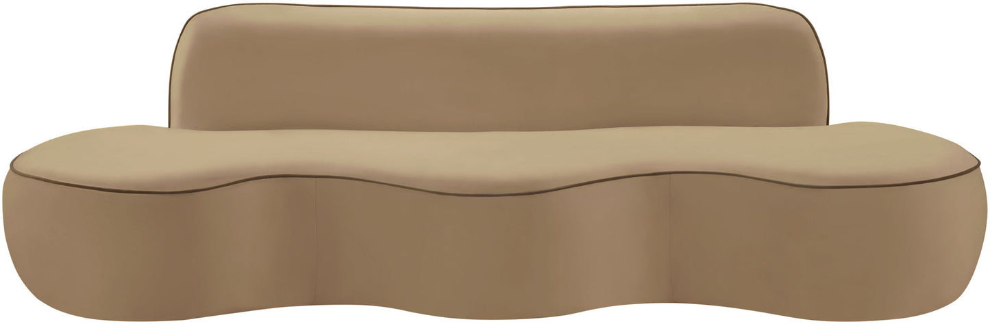 Swerve - Velvet 101" Upholstered Sofa