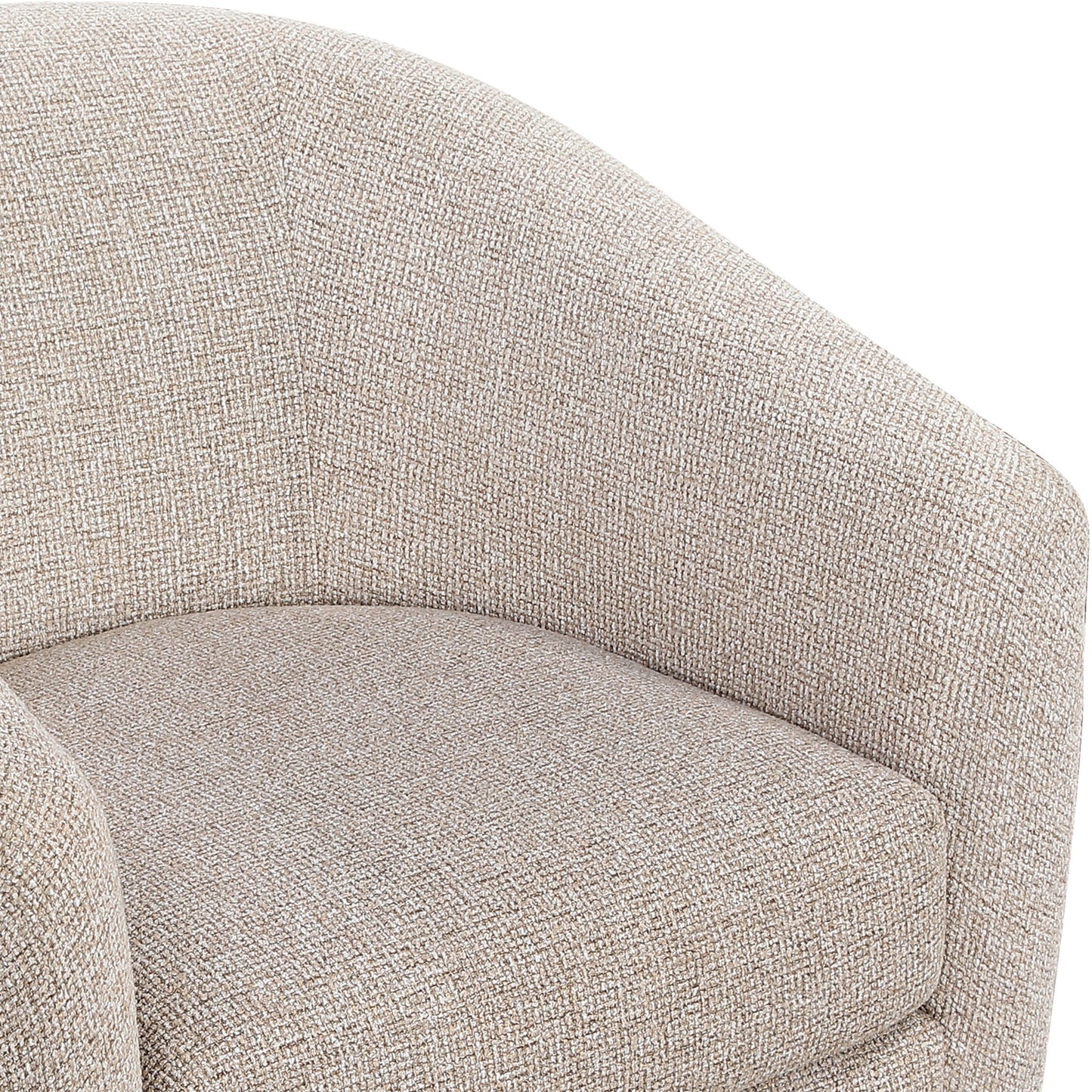 Modra - Performance Fabric Upholstered Swivel Accent Chair