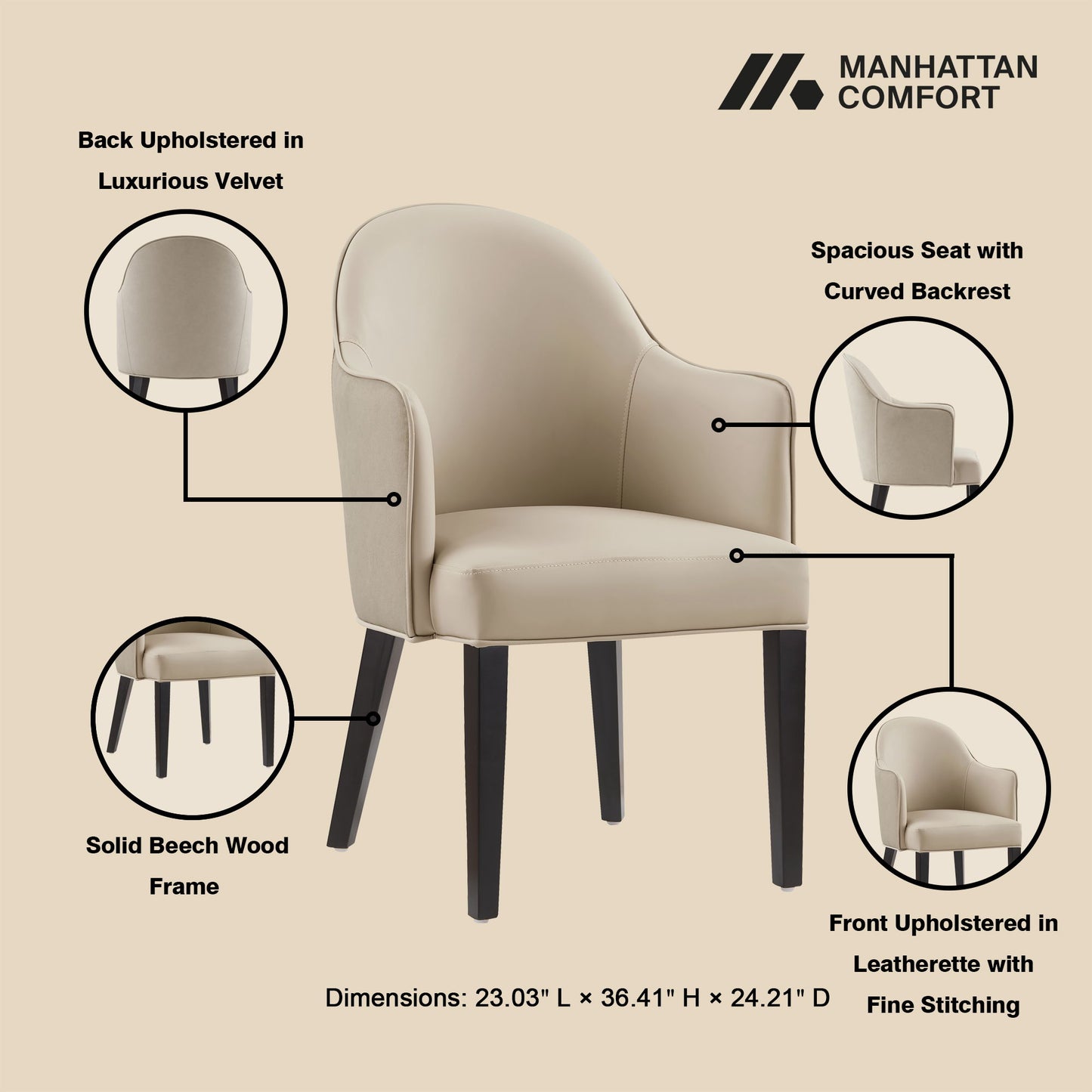 Manhattan Hillman - Armchair