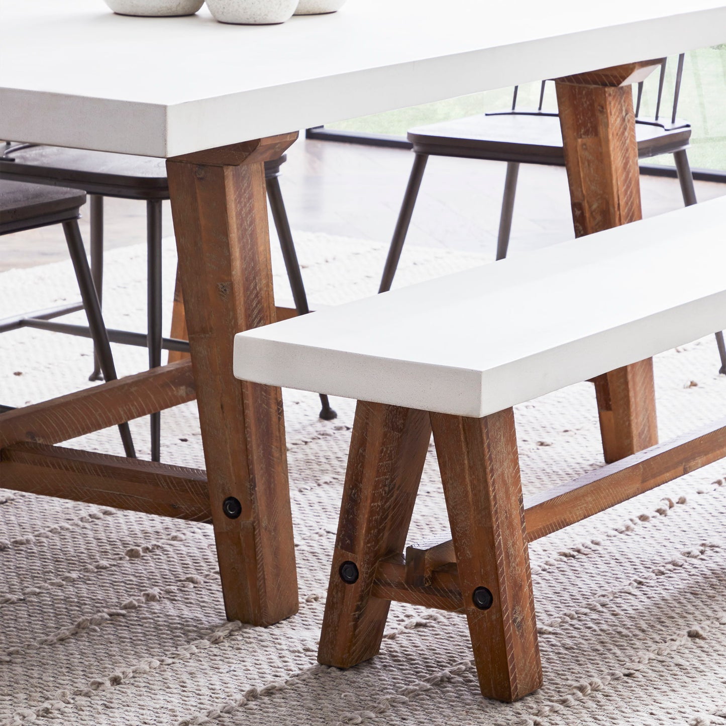 Aster - Dining Bench - Natural