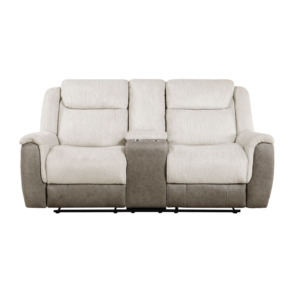 Harriette Double Reclining Love Seat with Center Console