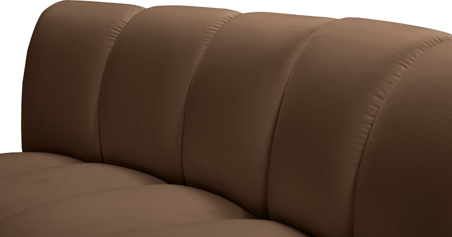 Infinity - 8 Piece Velvet Modular Sectional