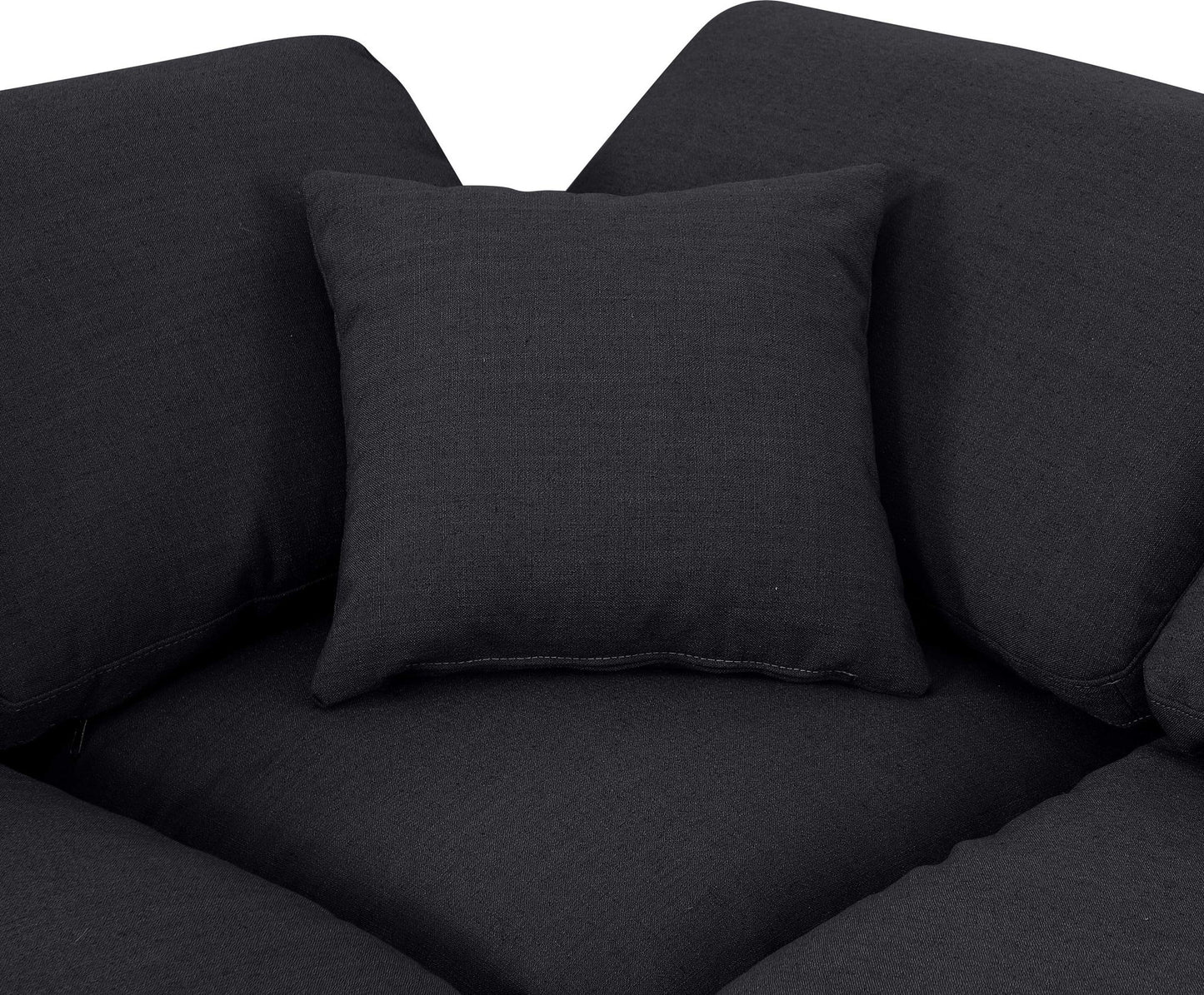 Indulge - Linen 6 Piece Modular U-Shaped Sectional
