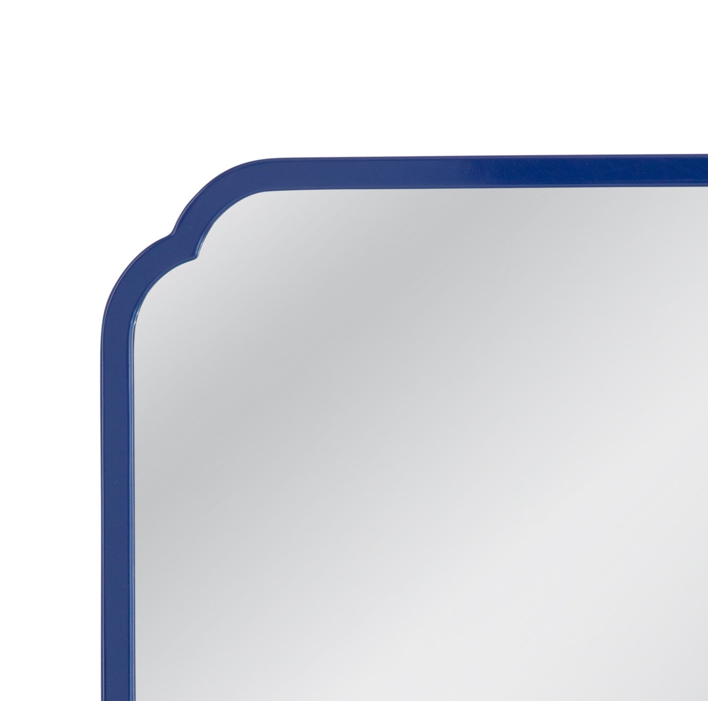 Daphne - Square Wall Mirror - Blue