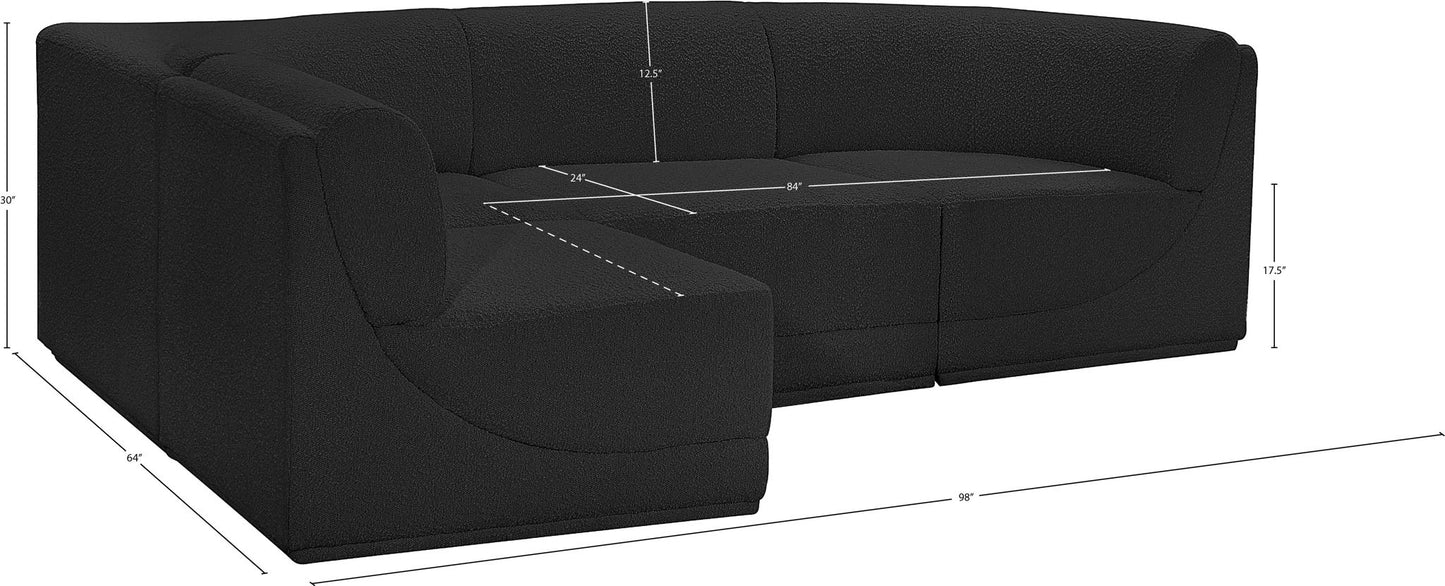 Ollie - 4 Piece Modular Sectional