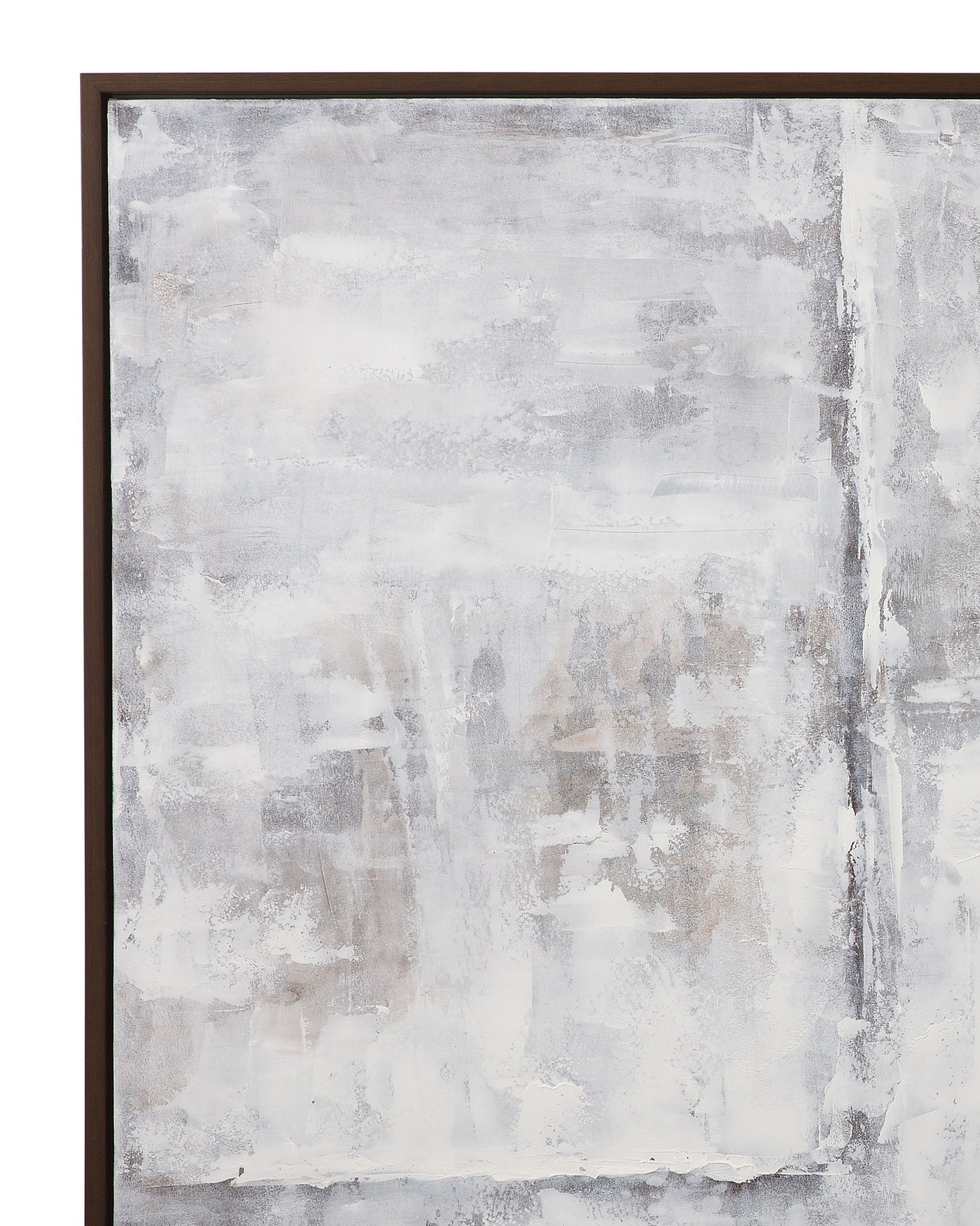Triad Framed Canvas - Gray