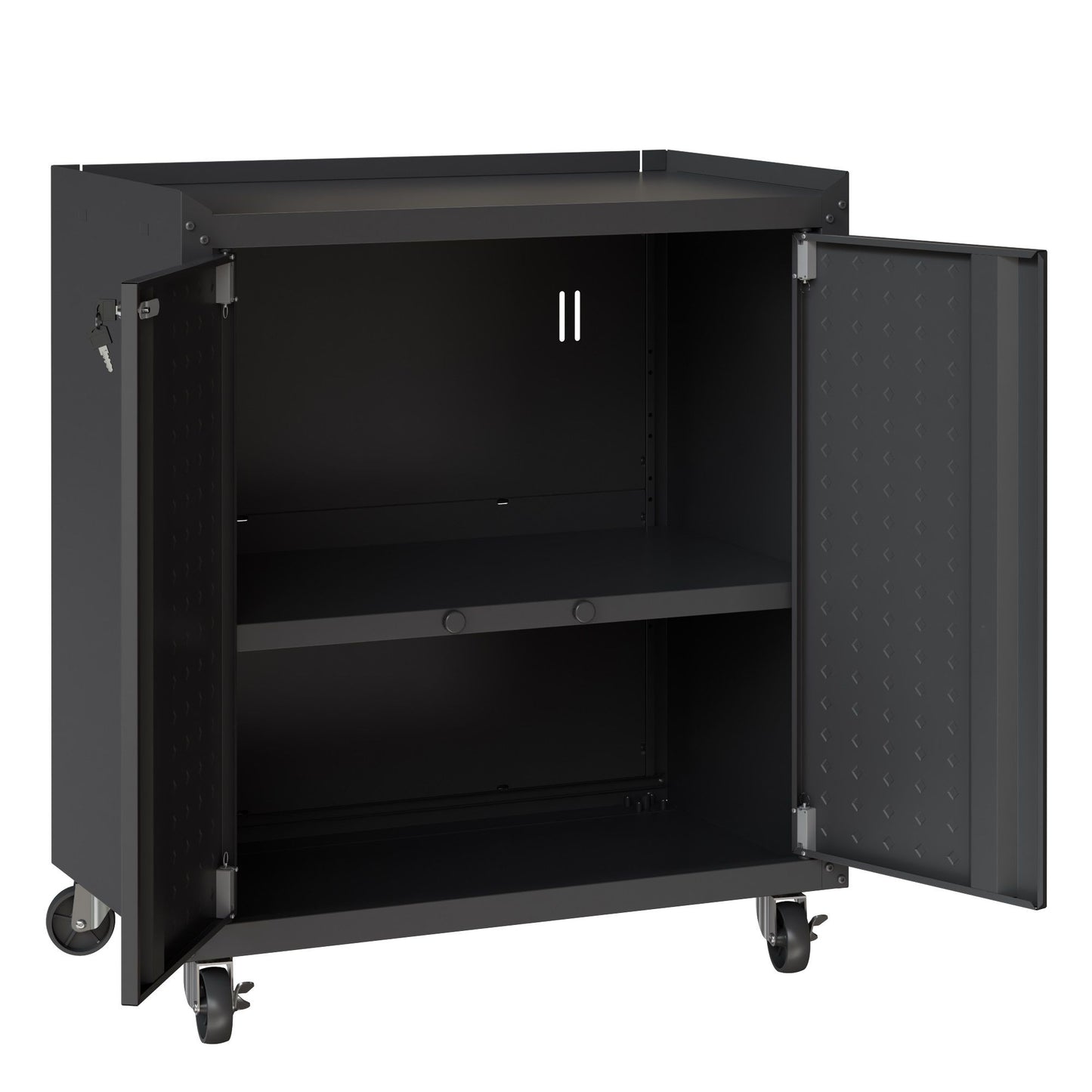 Manhattan Fortress - Rolling Garage Cabinet With 2 Doors