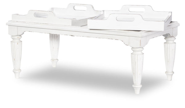 Vintage Market - Tray Top Cocktail Table - Picket Fence