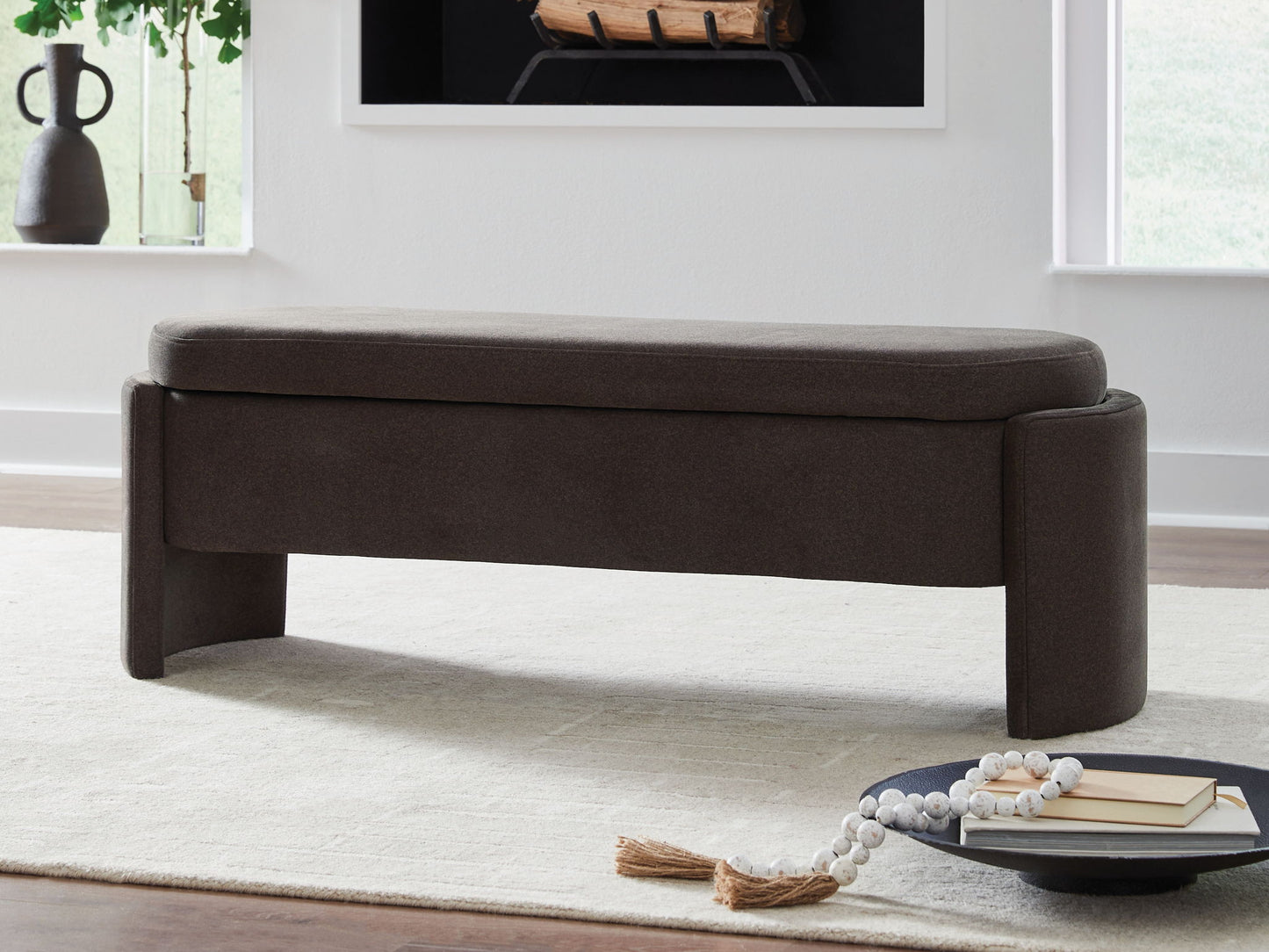 Vavuniya - Storage Bench - Brown