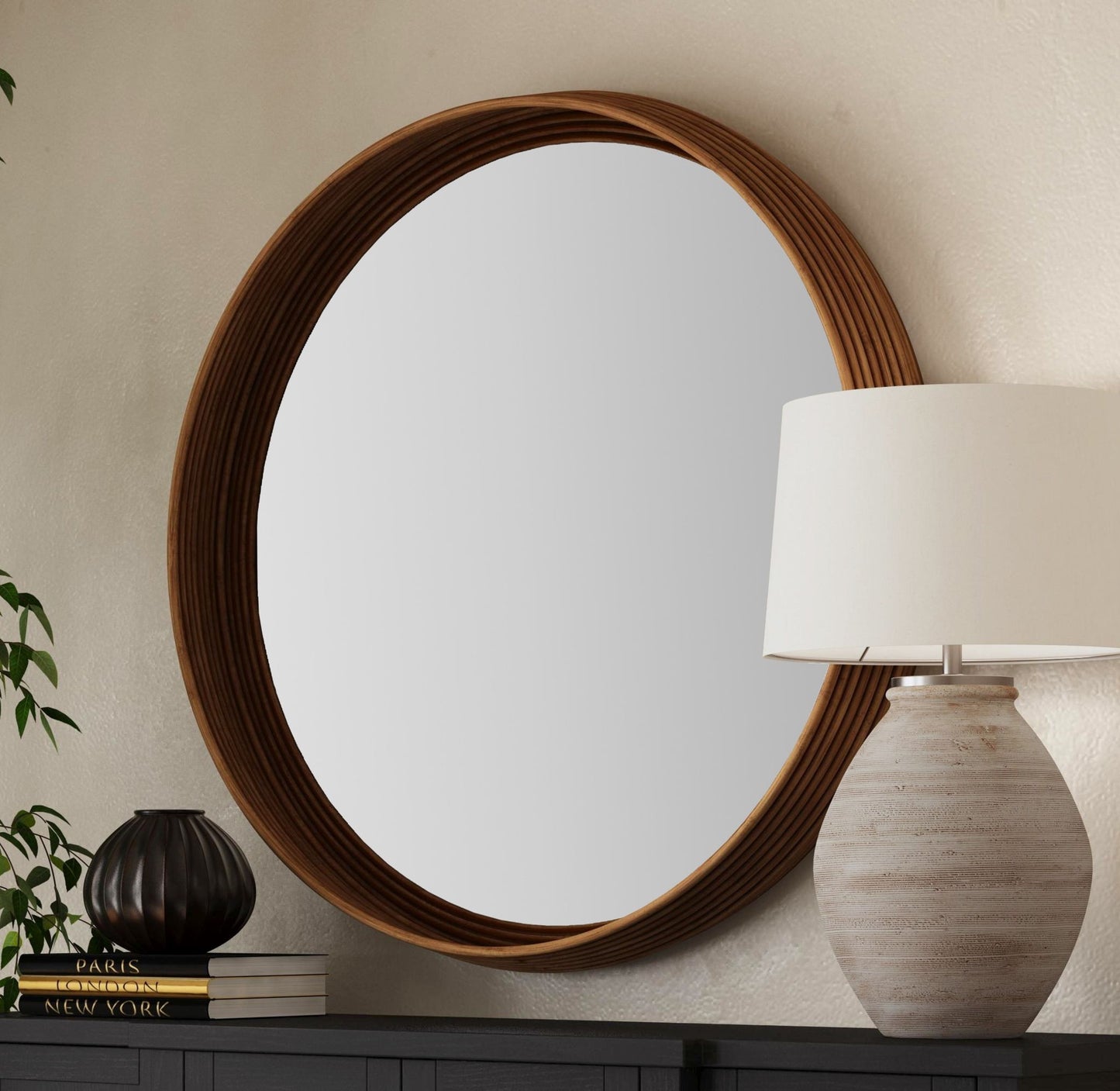 Marcella - Wall Mirror - Natural