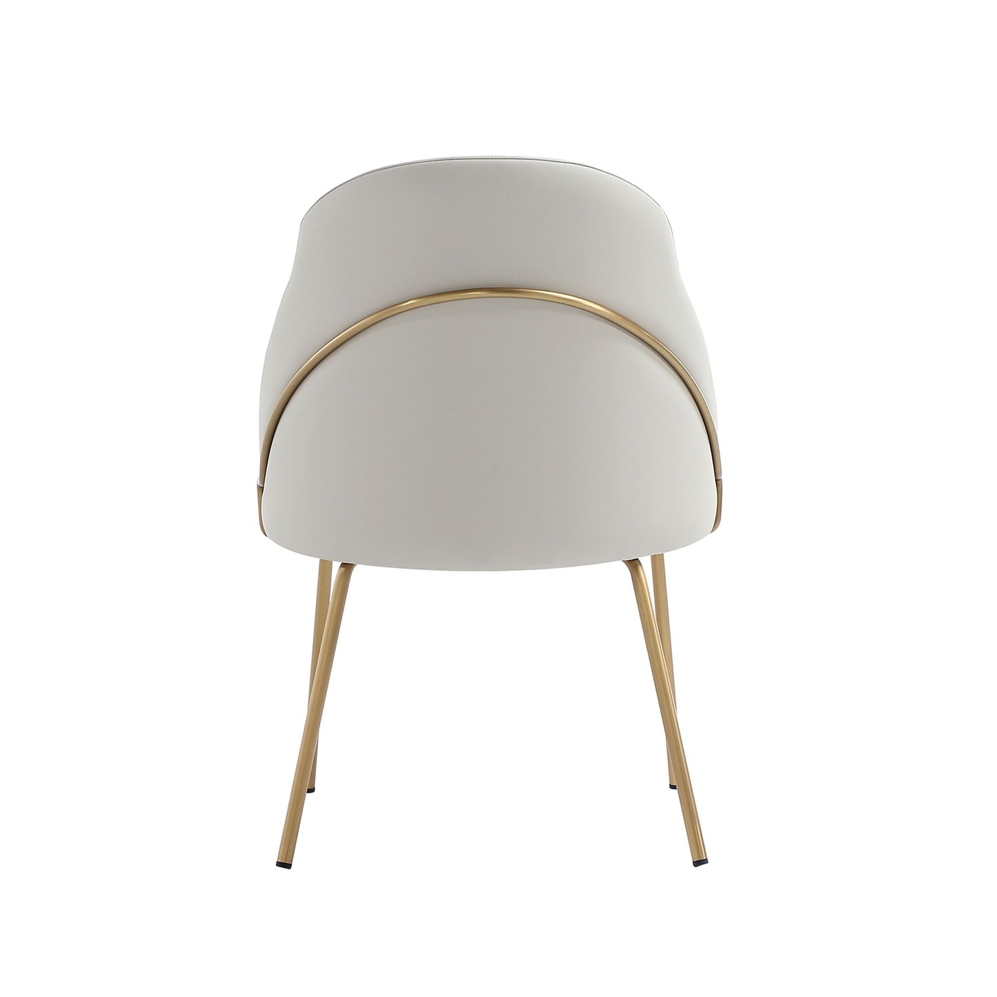Manhattan Gracie - Dining Chair With Gold Legs