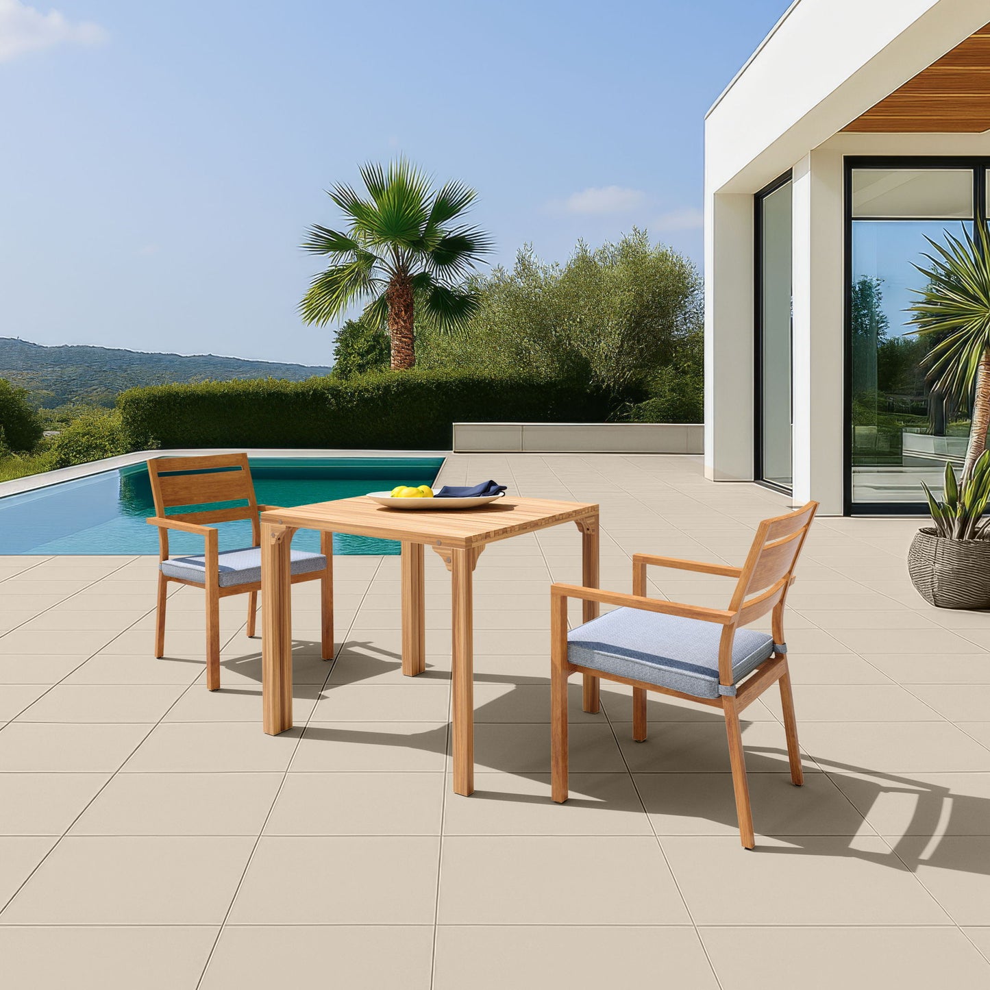 Riviera - Extendable Dining Table - Natural
