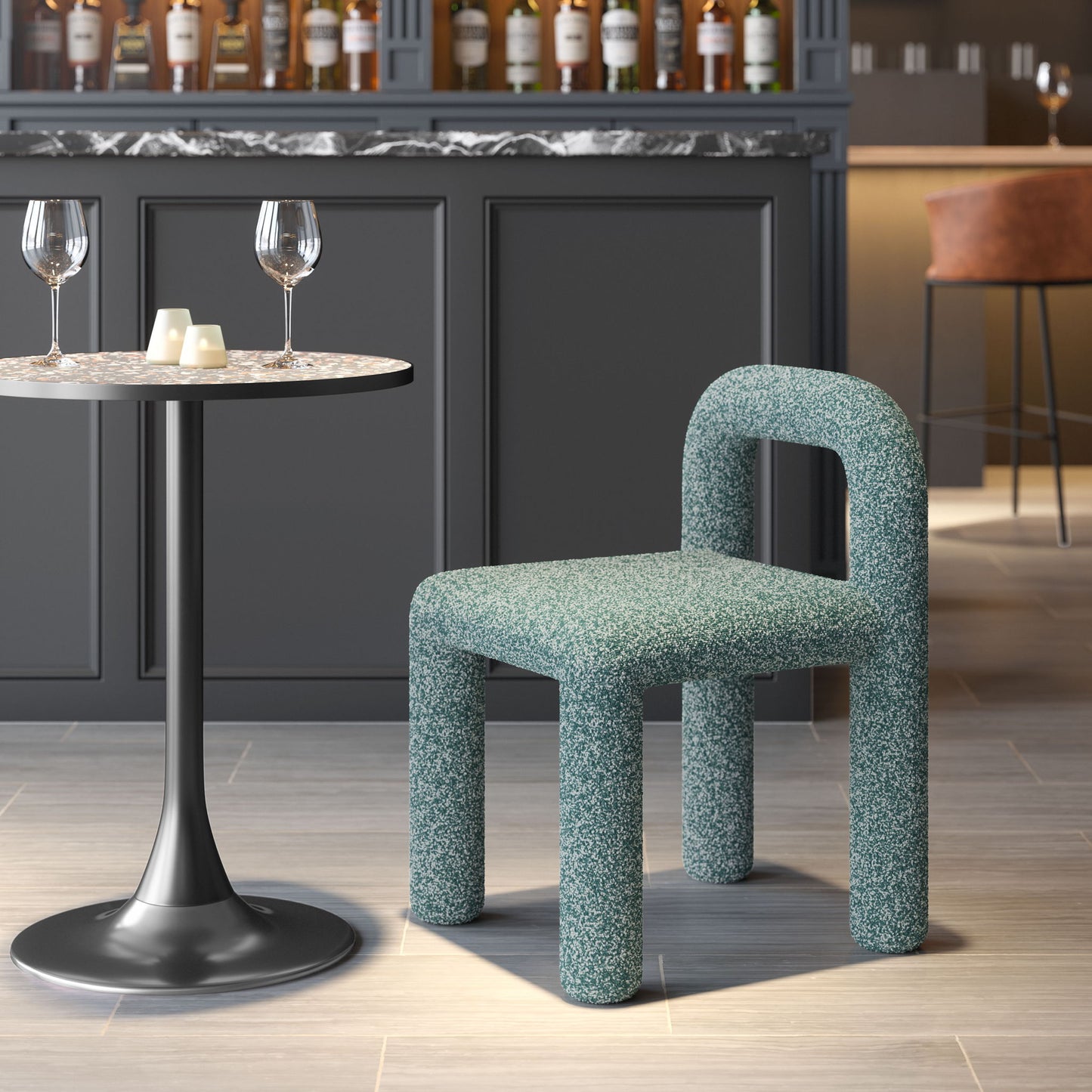 Arum - Dining Chair (Set of 2) - Snowy Green