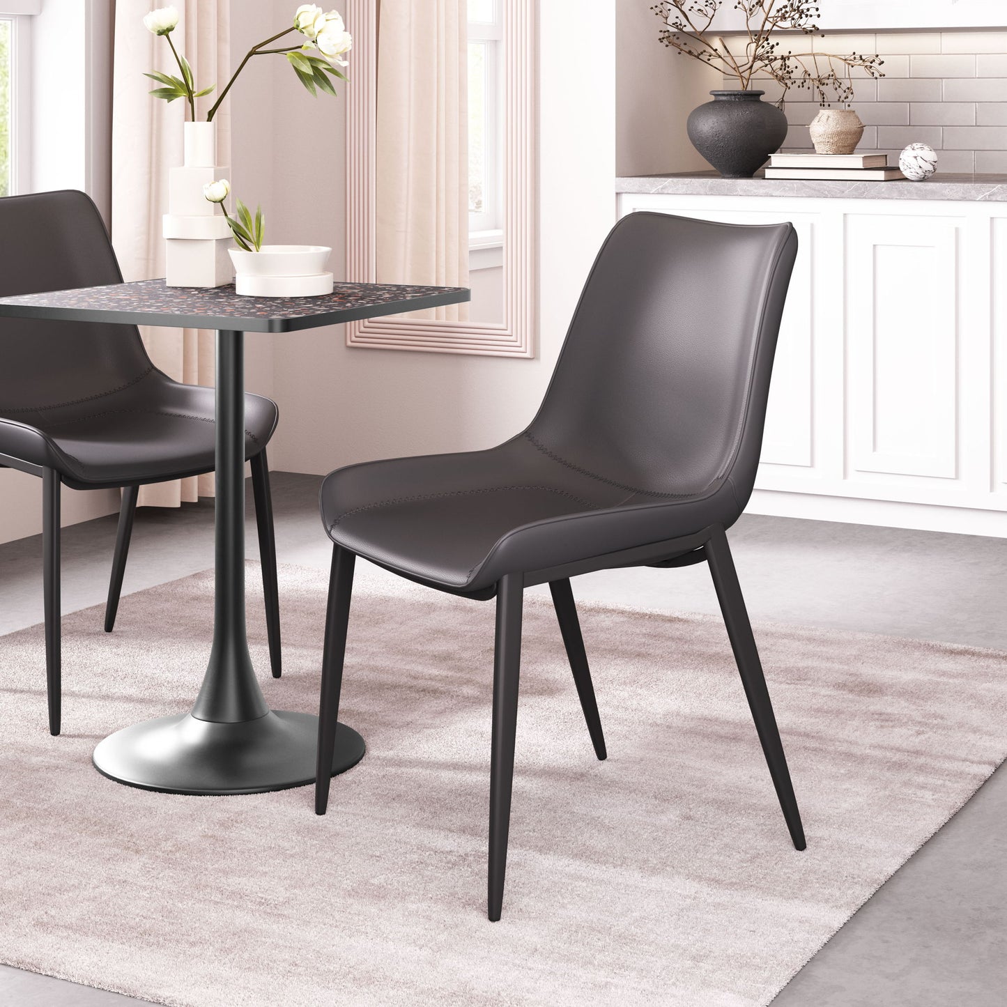 Magnus - Dining Chair (Set of 2) - Black