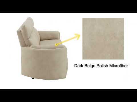 Elison - Motion Loveseat With Console & Storage