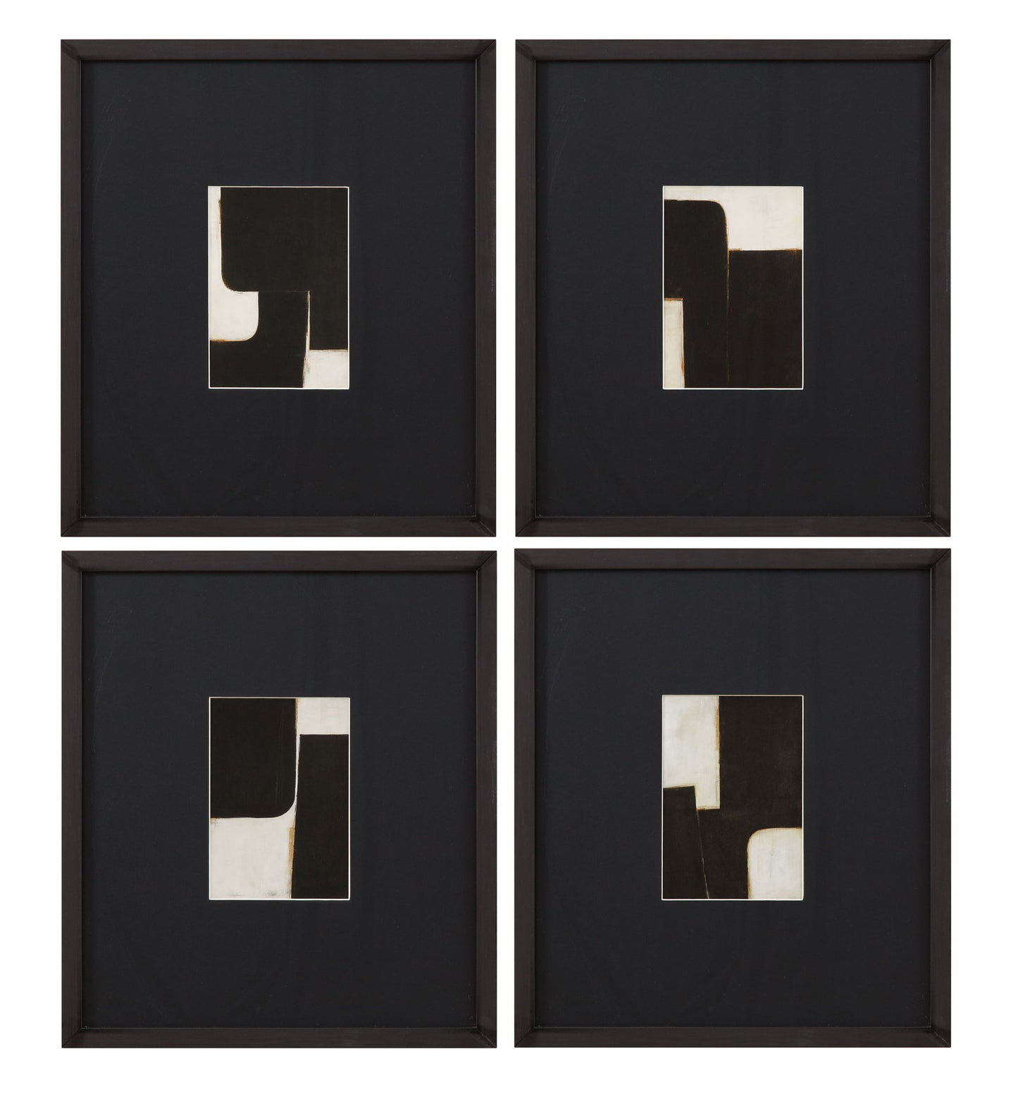 Desert Fragments VI Framed Print - Black / White