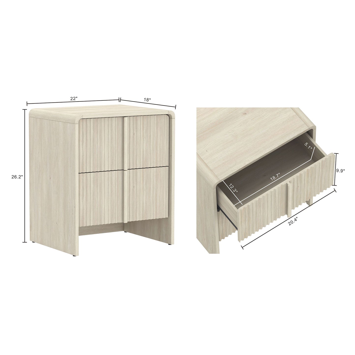 Manhattan Novara - Nightstand