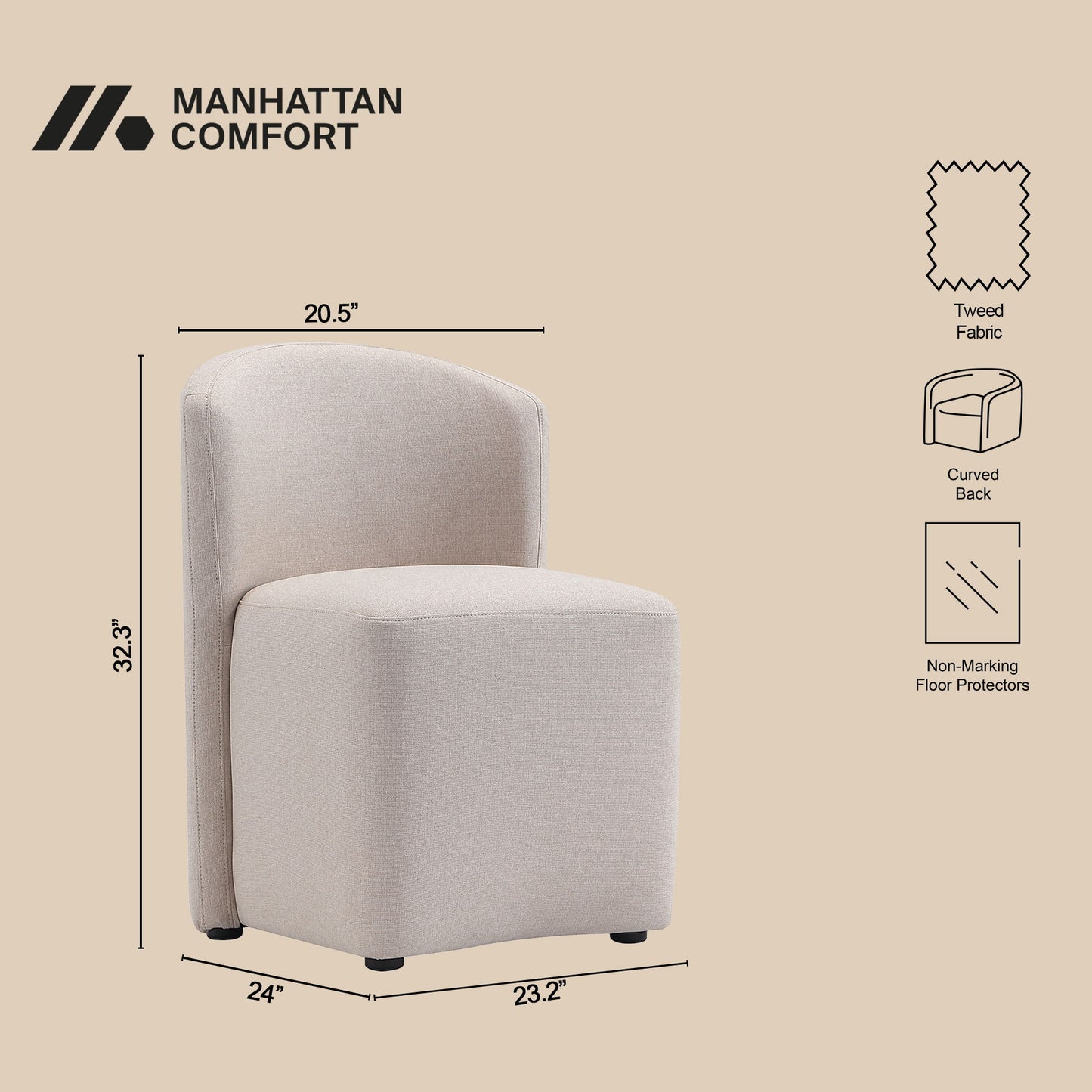 Manhattan Hearth - Upholstered Dining Chair