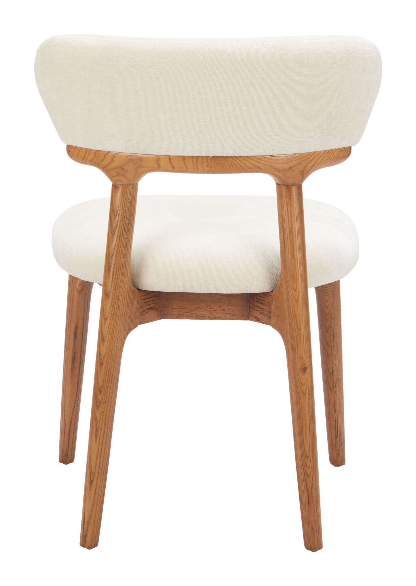 Cedar - Dining Chair (Set of 2) - White / Walnut