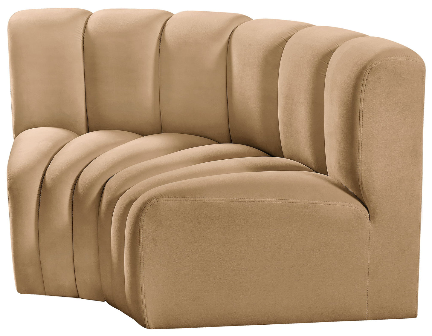 Arc - Velvet 2 Piece Modular Sofa