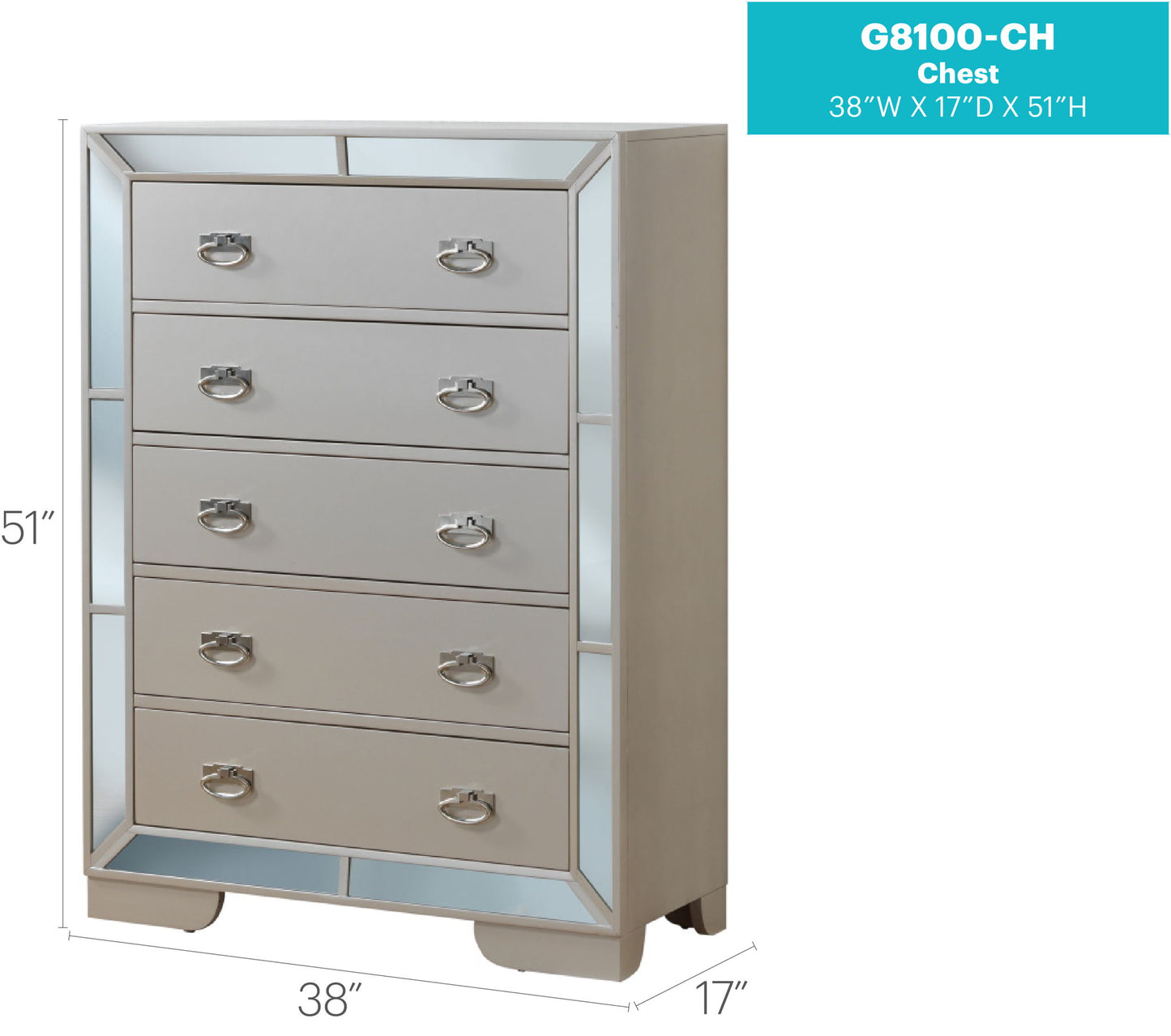 Glory Furniture - Hollywood Hills - Chest