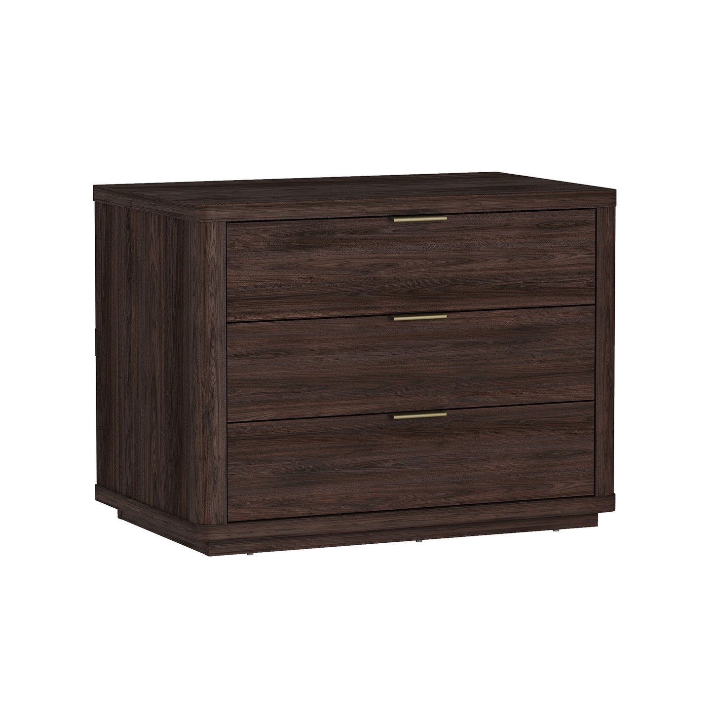 Manhattan Evelyn - 3-Drawer Wooden Nightstand