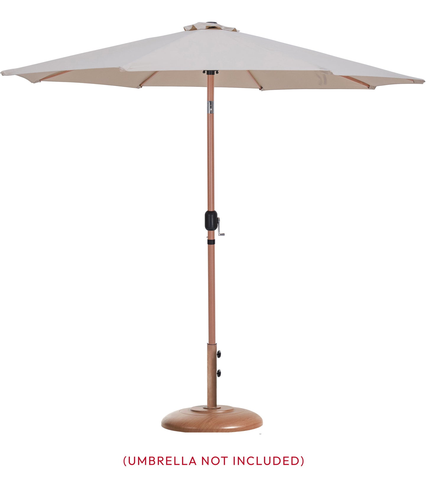 Cozumel - Steel Patio Umbrella Base