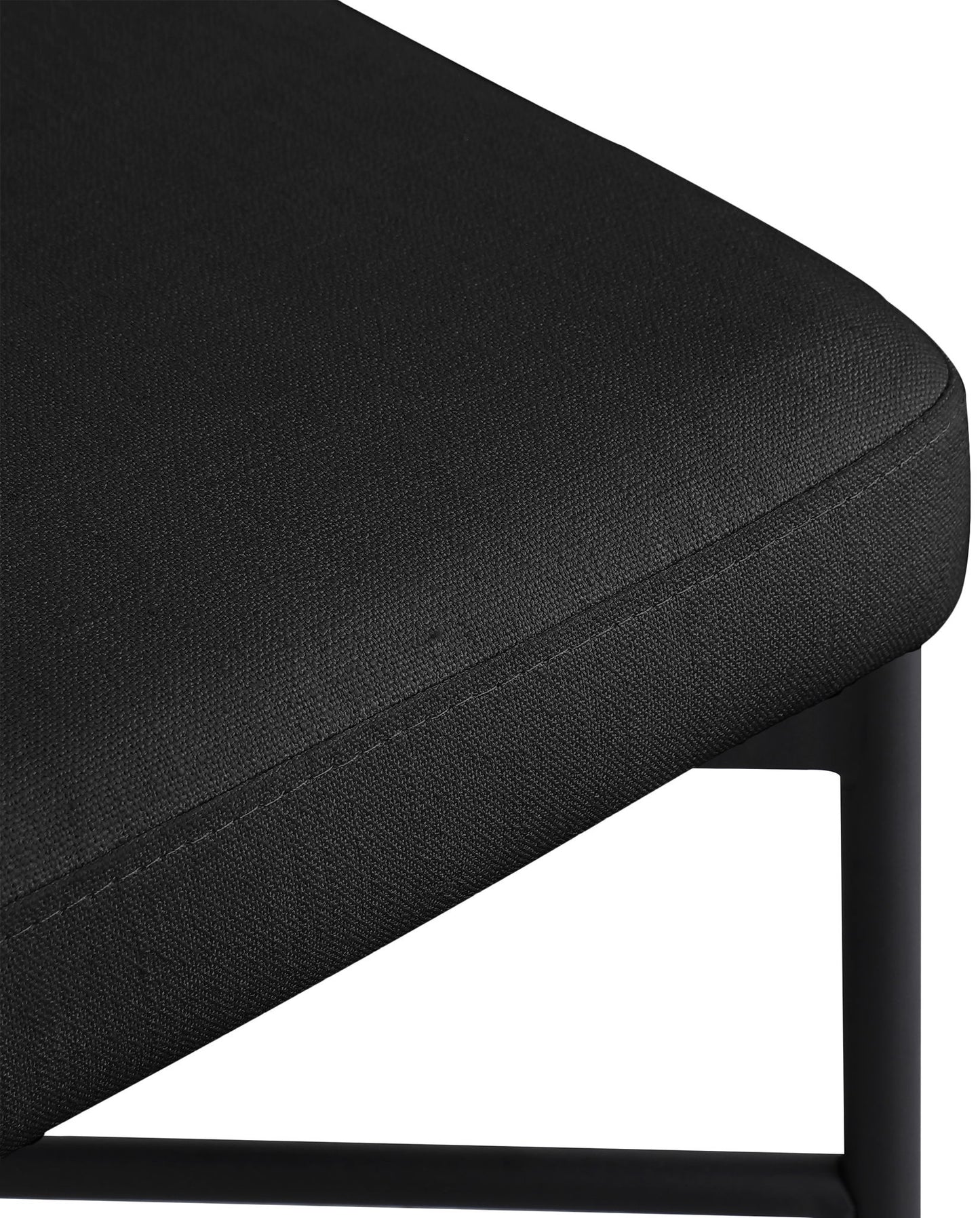 Rivage - Durable Stool With Black Frame (Set of 2)