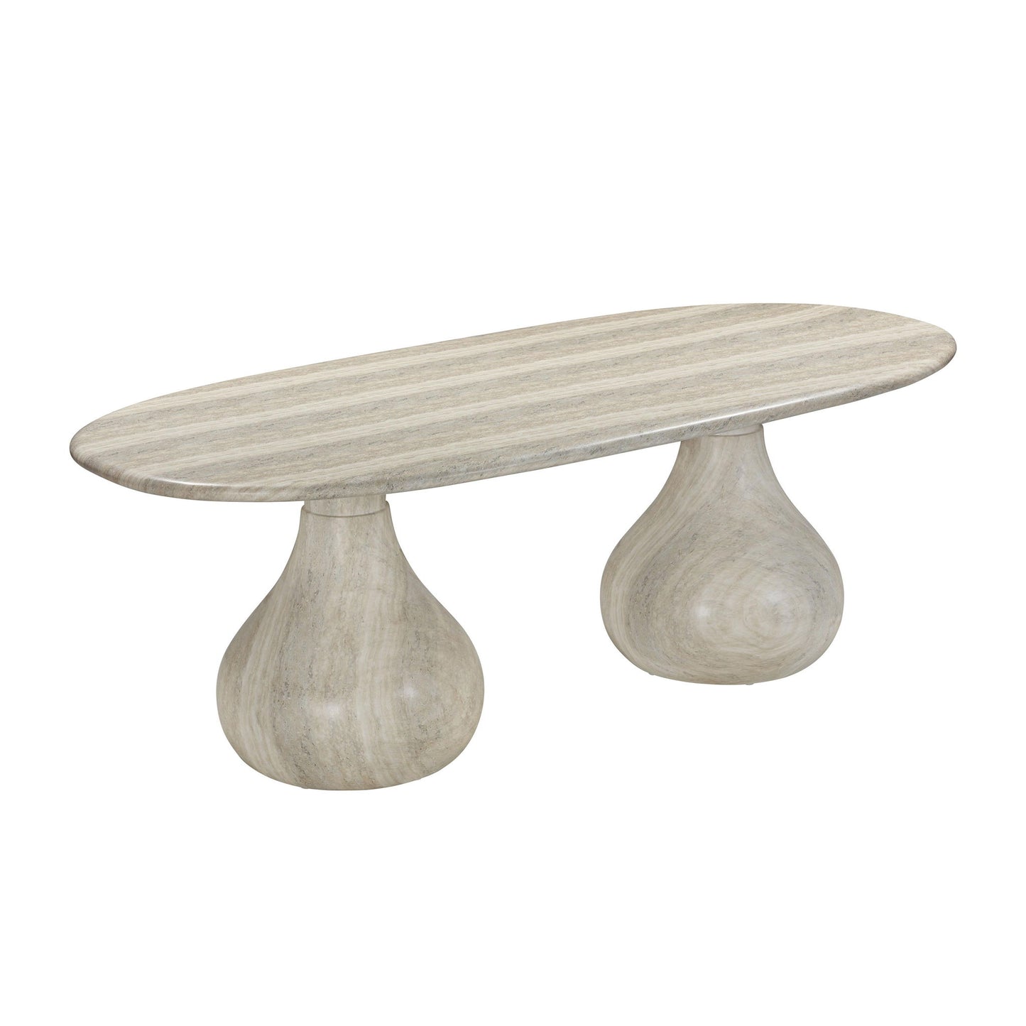 Smooch - 87" Indoor / Outdoor Oval Dining Table