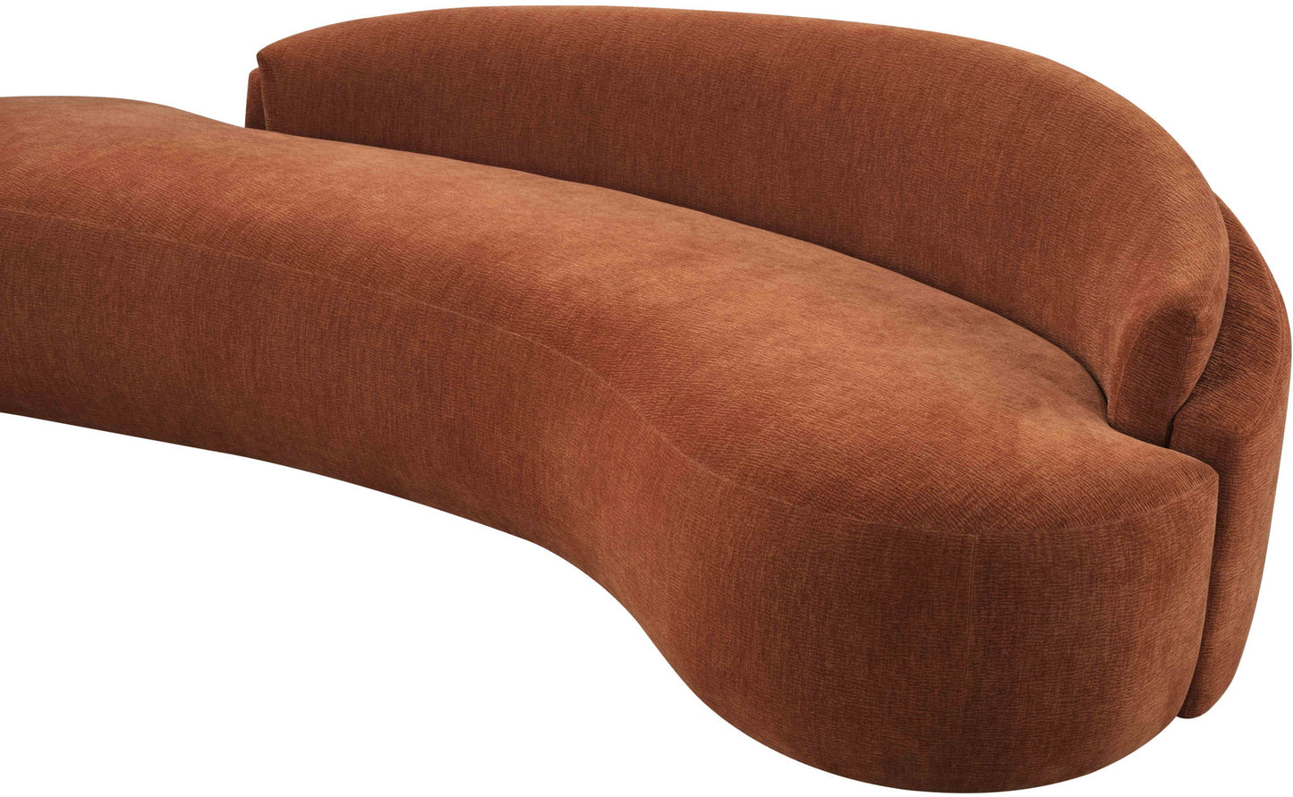 Caspian - Chenille Fabric Upholstered Sofa