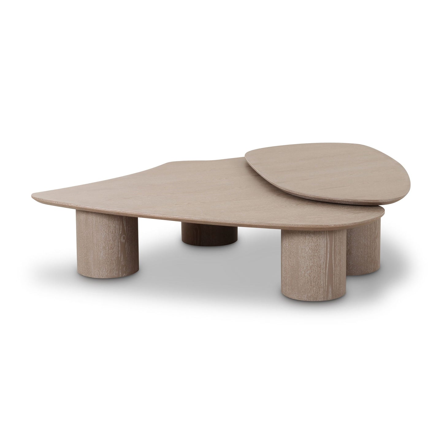 Rhema - Nesting Coffee Table (Set of 2) - Washed Ash