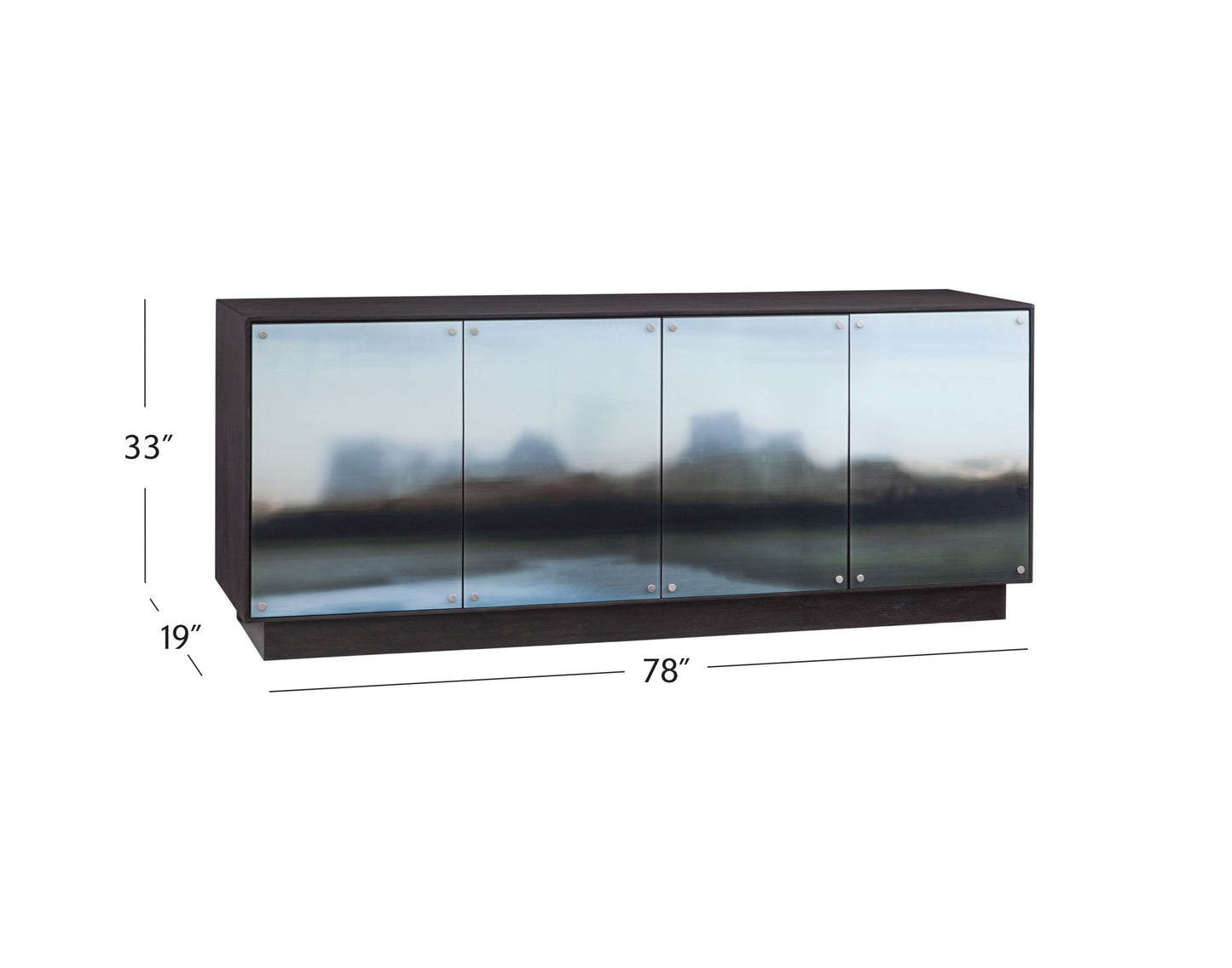 Perspective - Server - Brown Oak