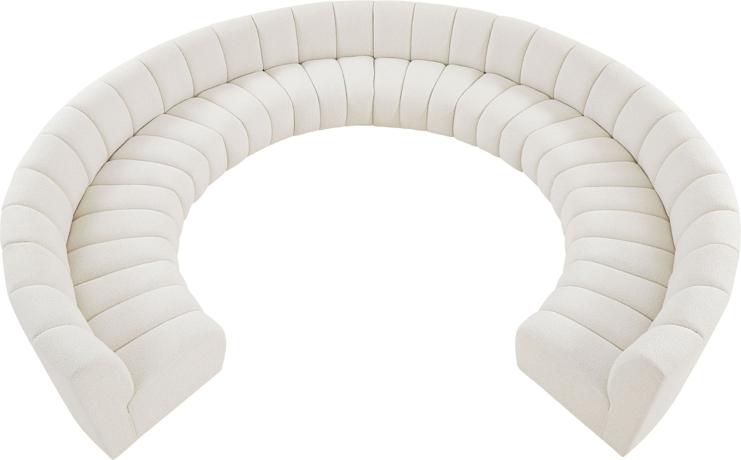 Infinity - 10 Piece Boucle Modular Sectional