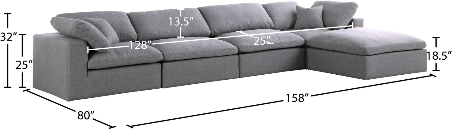 Serene - 5 Piece Modular Sectional