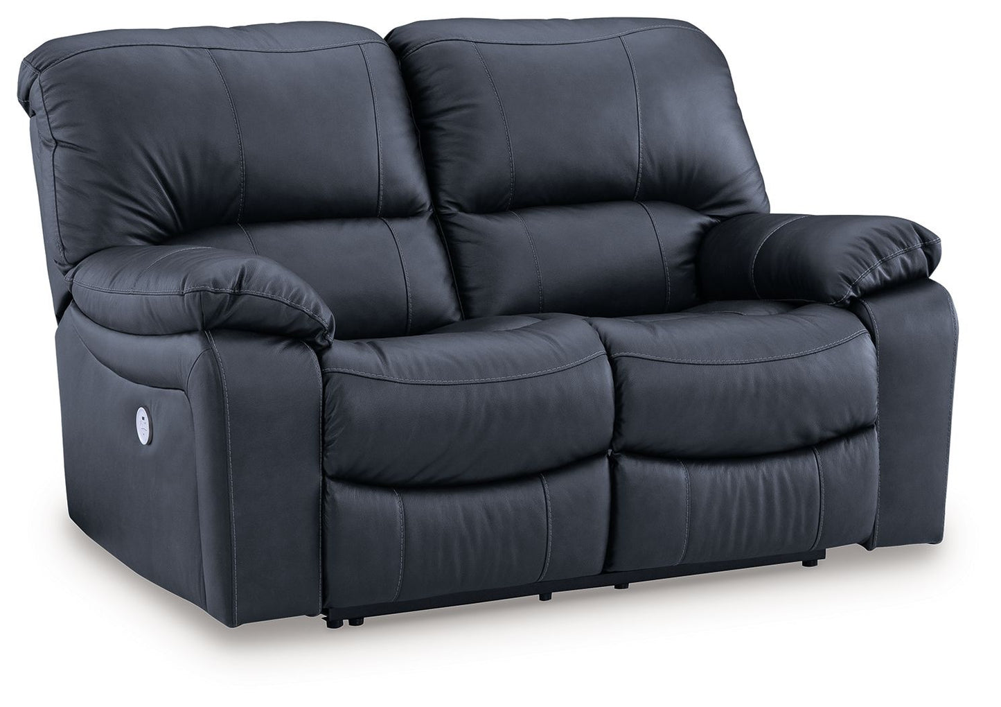 Leesworth - 3 Pc. - Power Reclining Sofa, Power Reclining Loveseat, Power Rocker Recliner - Ocean